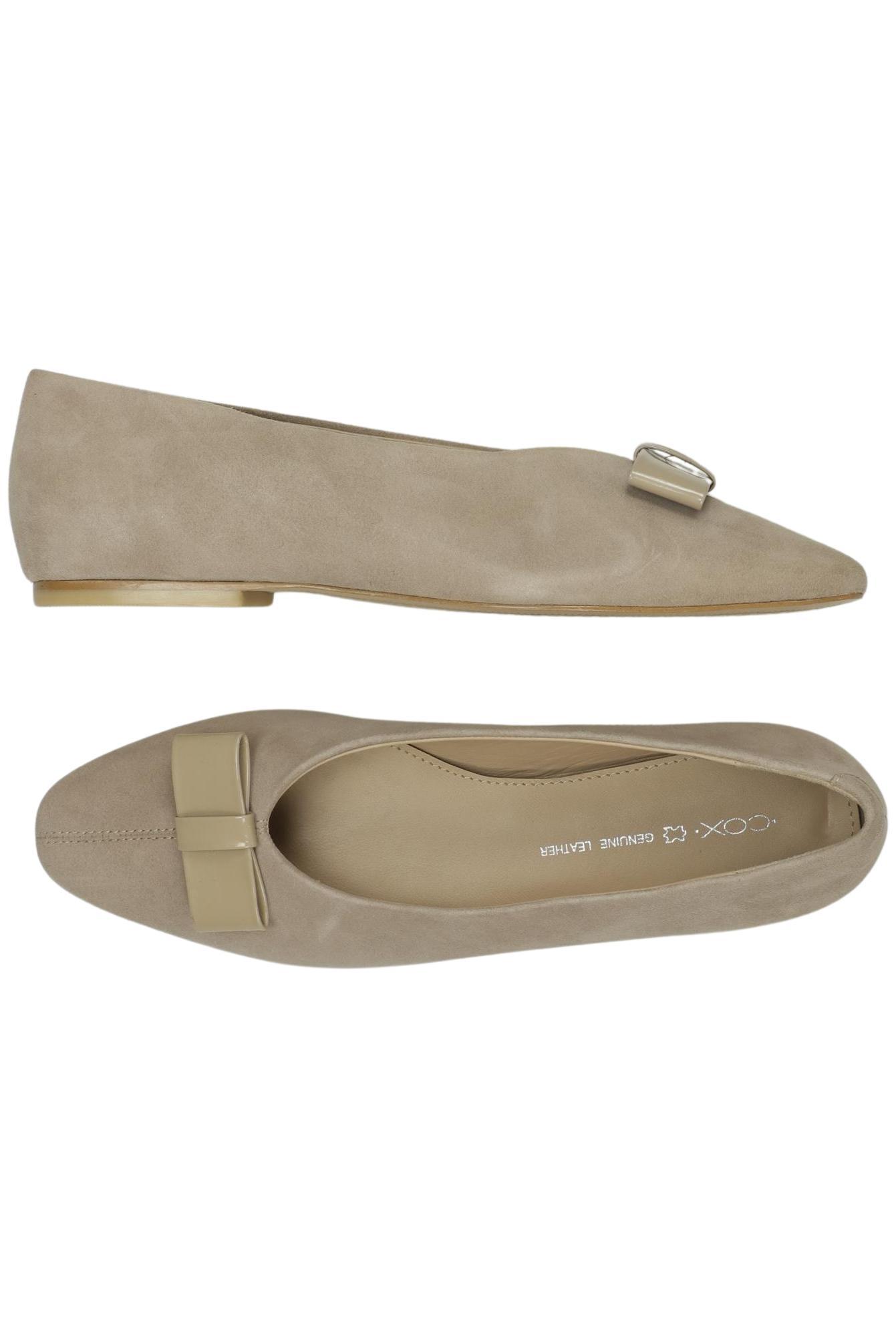 

Cox Damen Ballerinas, beige, Gr. 37