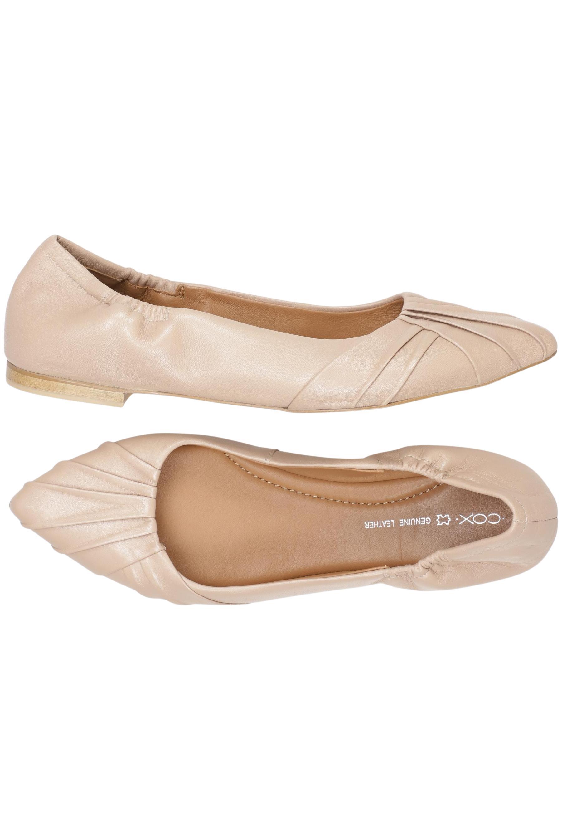 

Cox Damen Ballerinas, beige, Gr. 41
