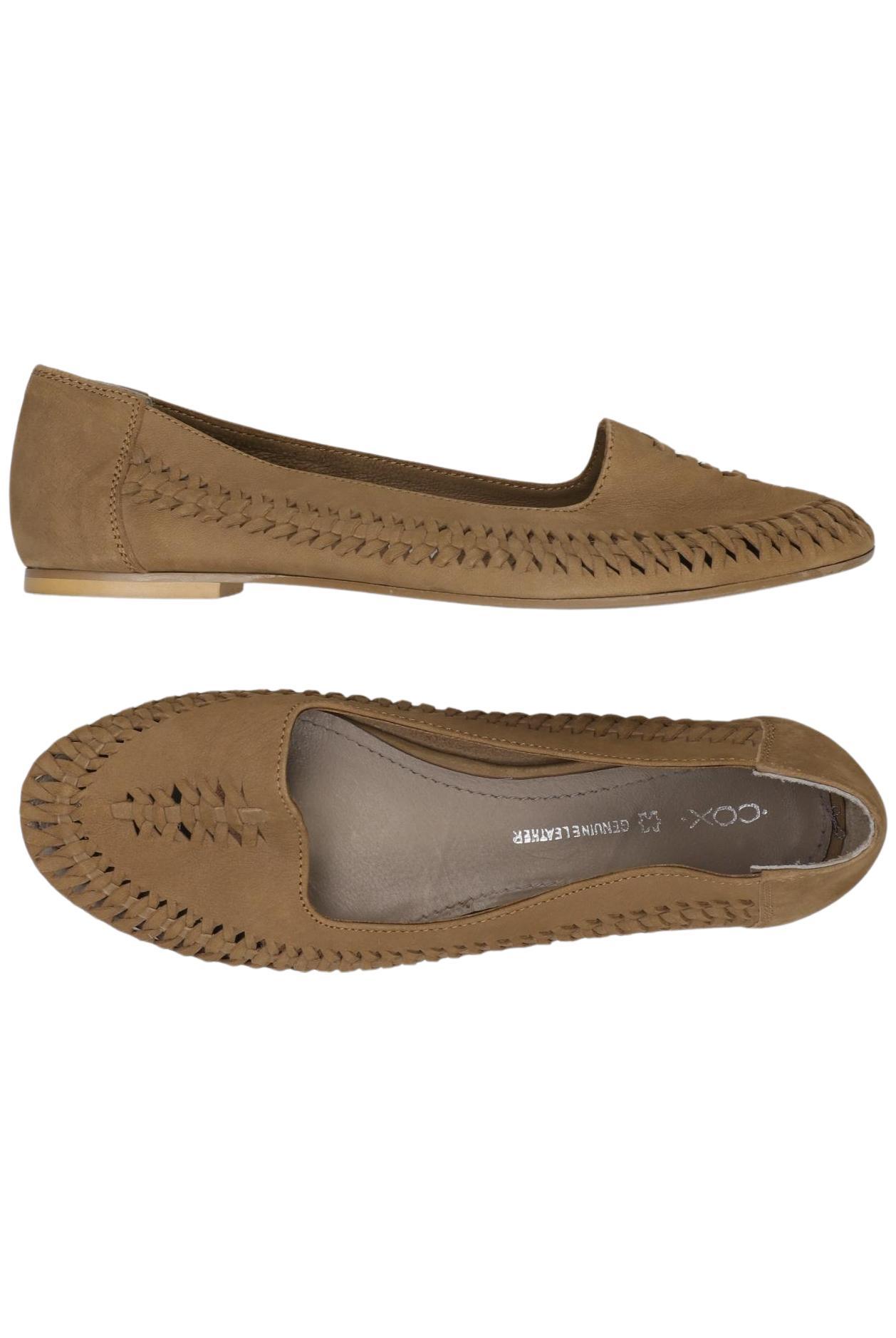 

Cox Damen Ballerinas, braun, Gr. 40