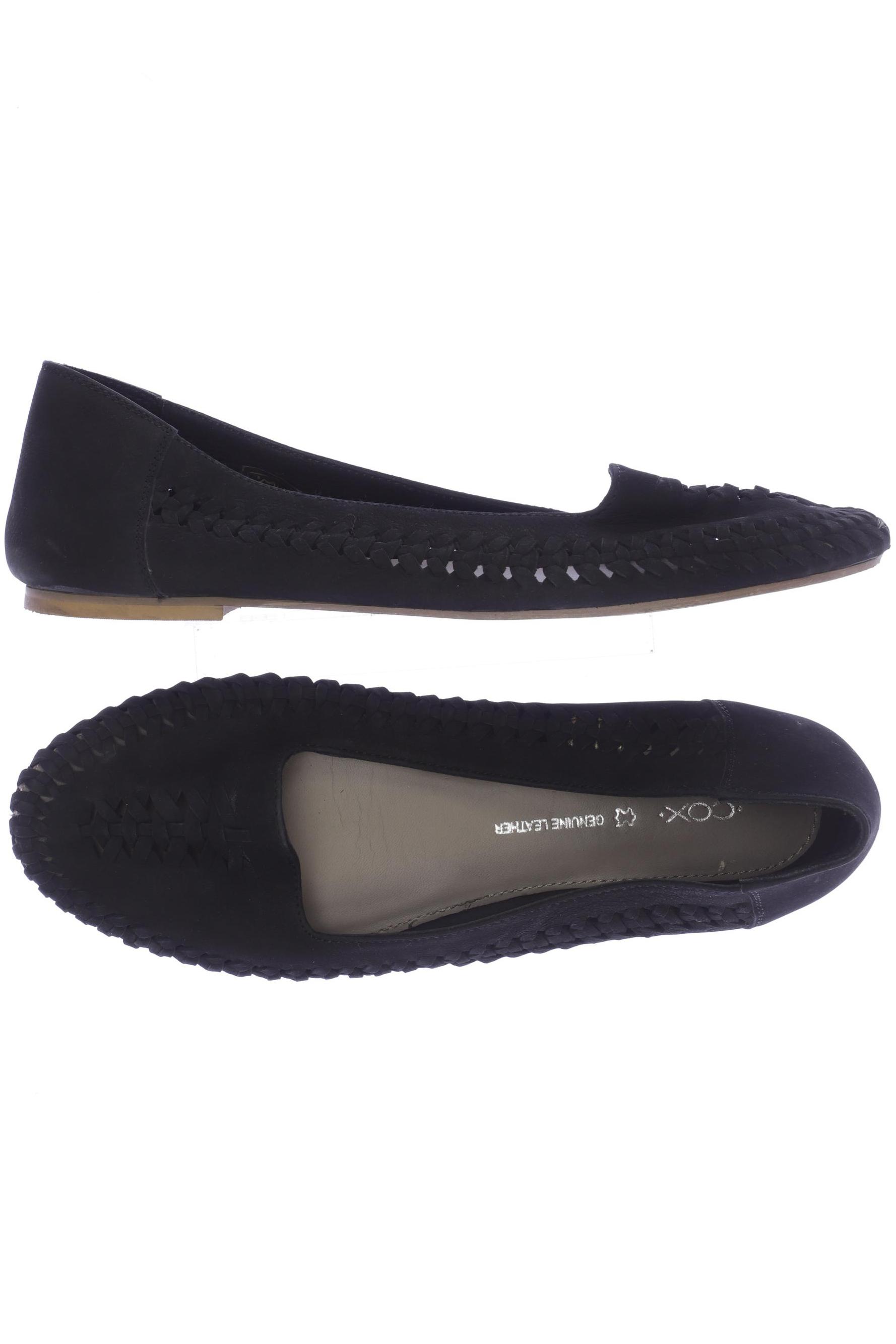 

Cox Damen Ballerinas, schwarz, Gr. 41