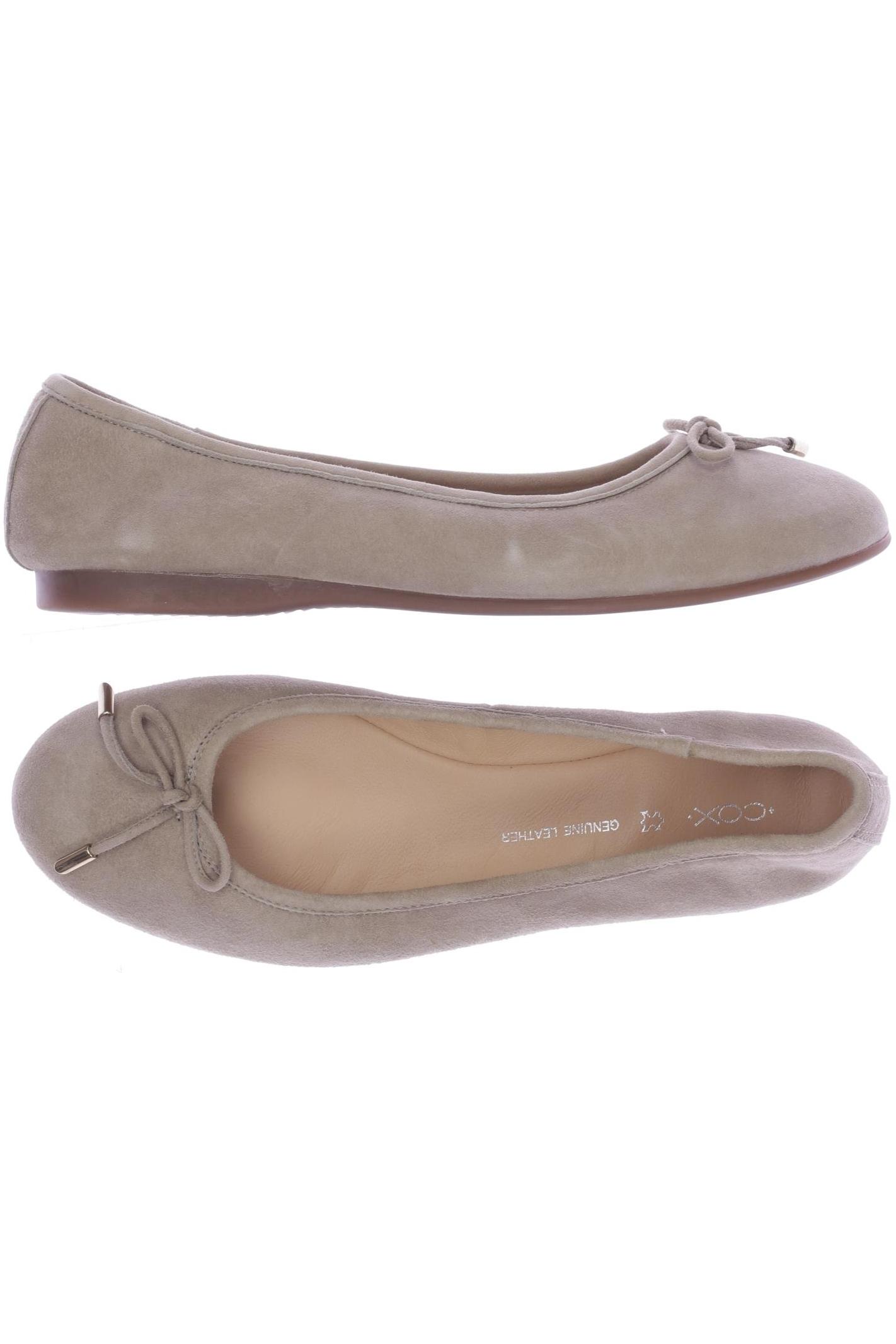 

Cox Damen Ballerinas, beige, Gr. 38