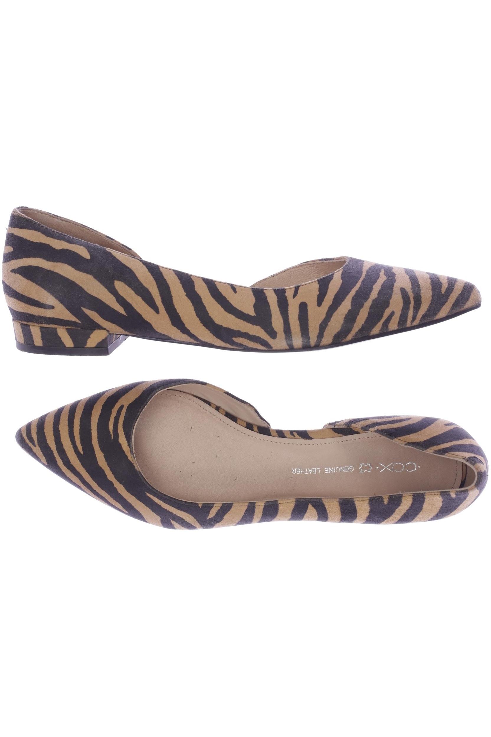 

Cox Damen Ballerinas, braun, Gr. 38
