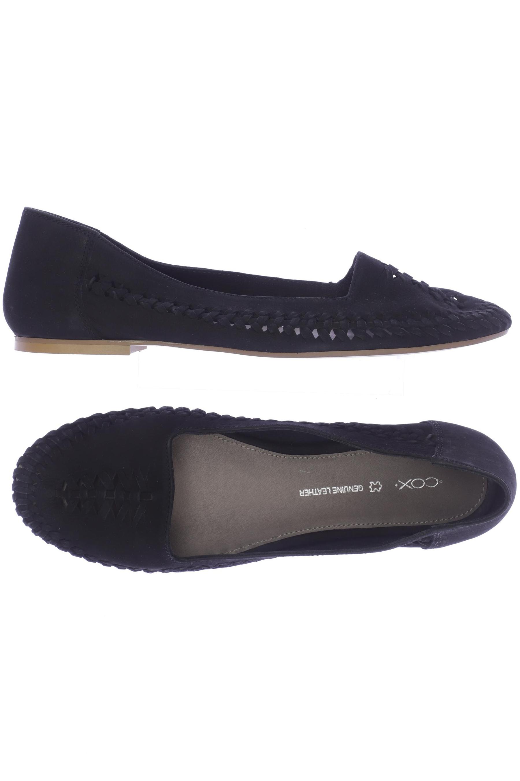 

Cox Damen Ballerinas, schwarz, Gr. 41