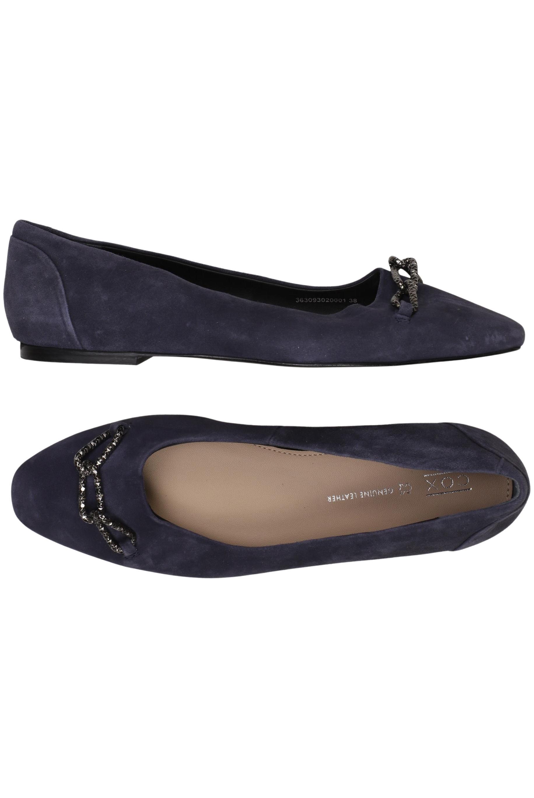 

Cox Damen Ballerinas, marineblau, Gr. 38