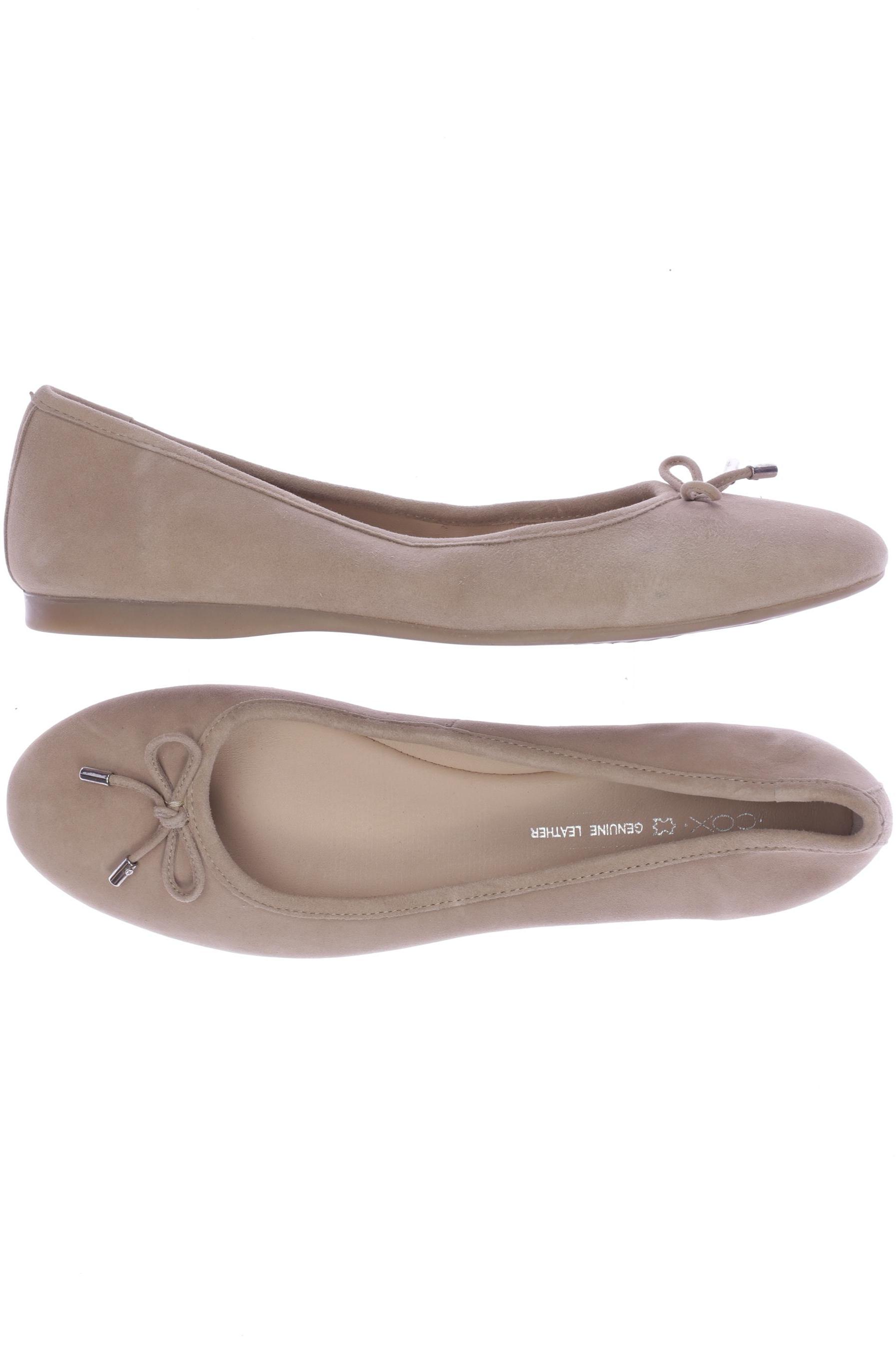 

Cox Damen Ballerinas, beige, Gr. 42