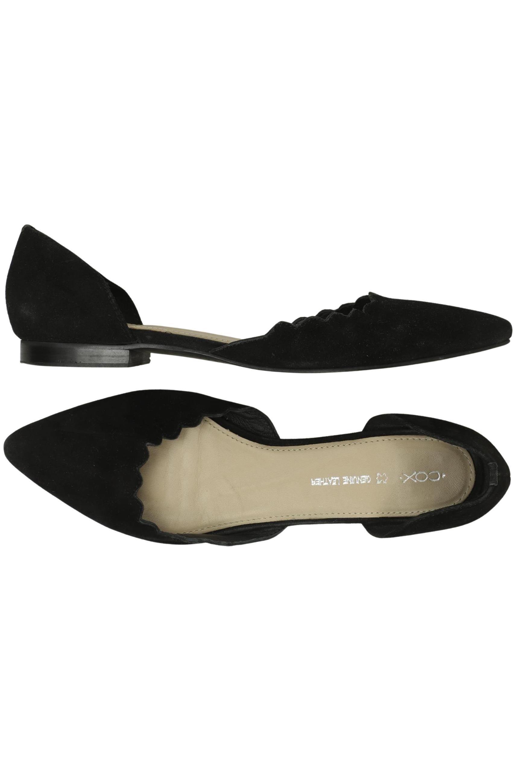 

Cox Damen Ballerinas, schwarz, Gr. 41
