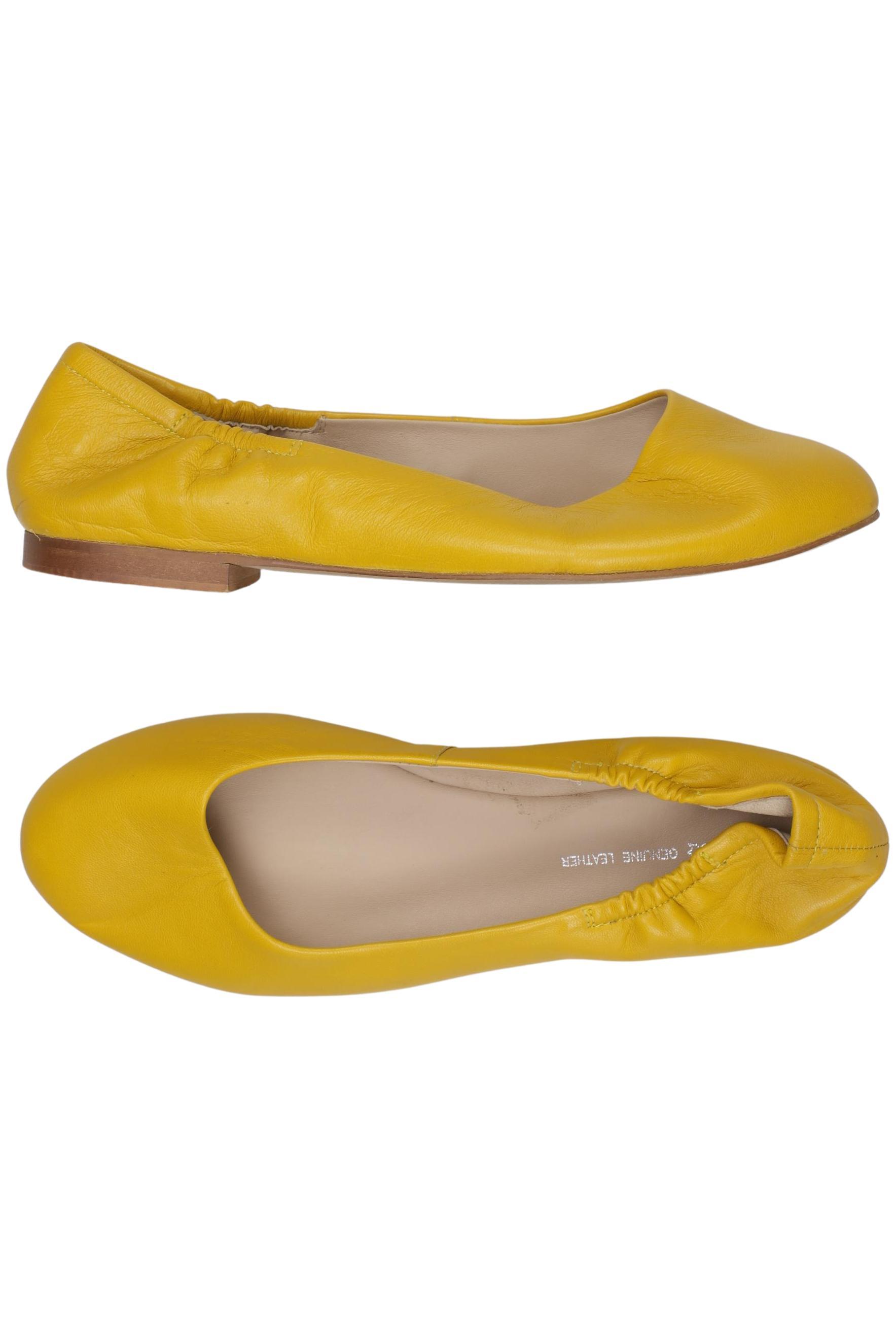 

Cox Damen Ballerinas, gelb, Gr. 39