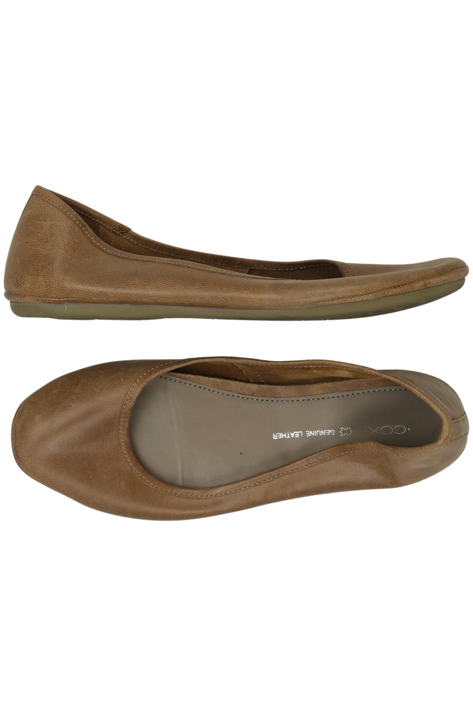 

Cox Damen Ballerinas, braun, Gr. 39