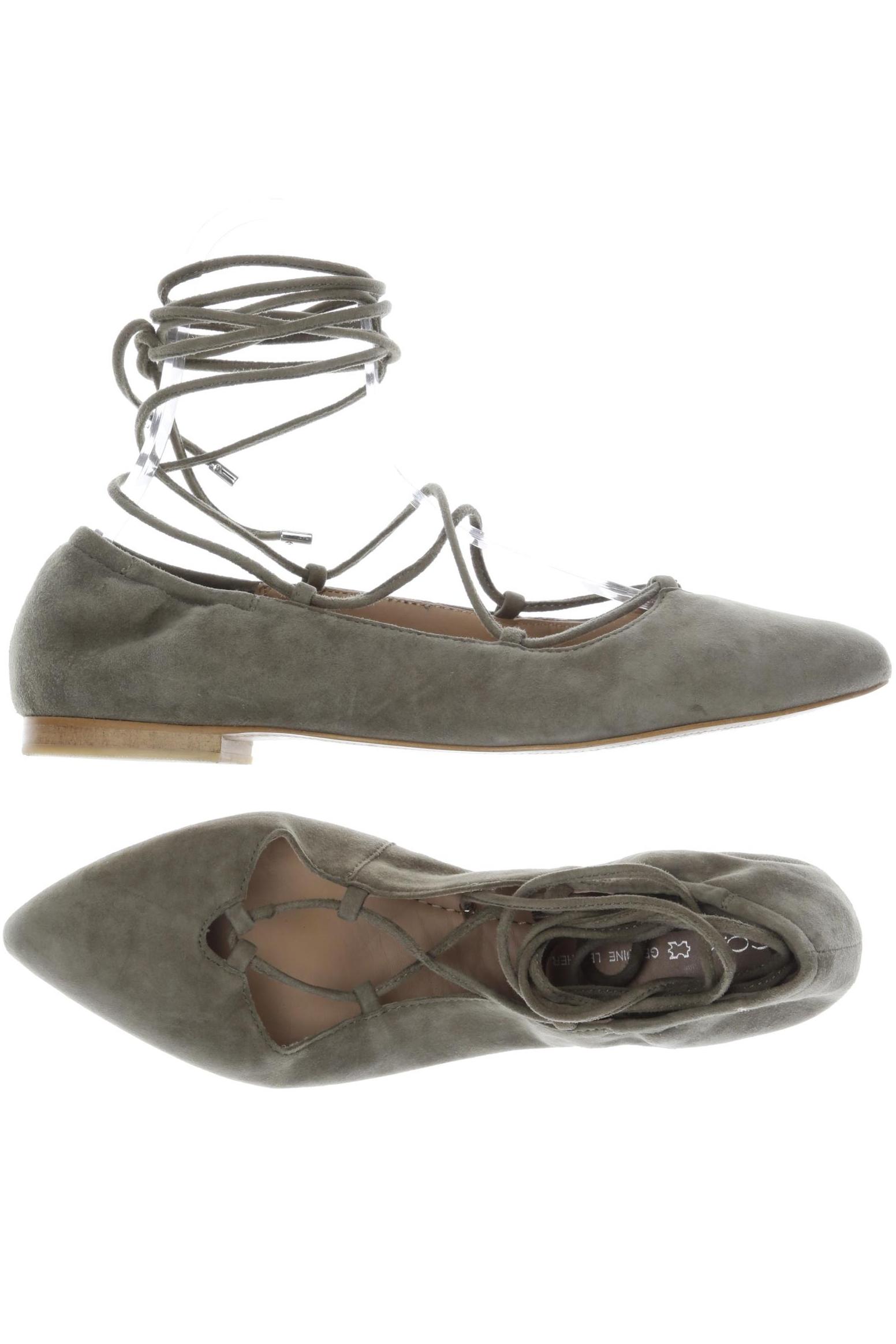 

Cox Damen Ballerinas, hellgrün, Gr. 39