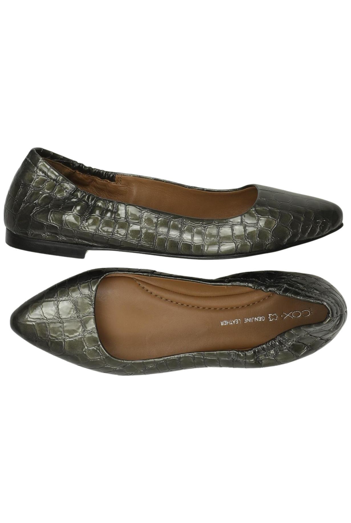 

Cox Damen Ballerinas, grün, Gr. 38