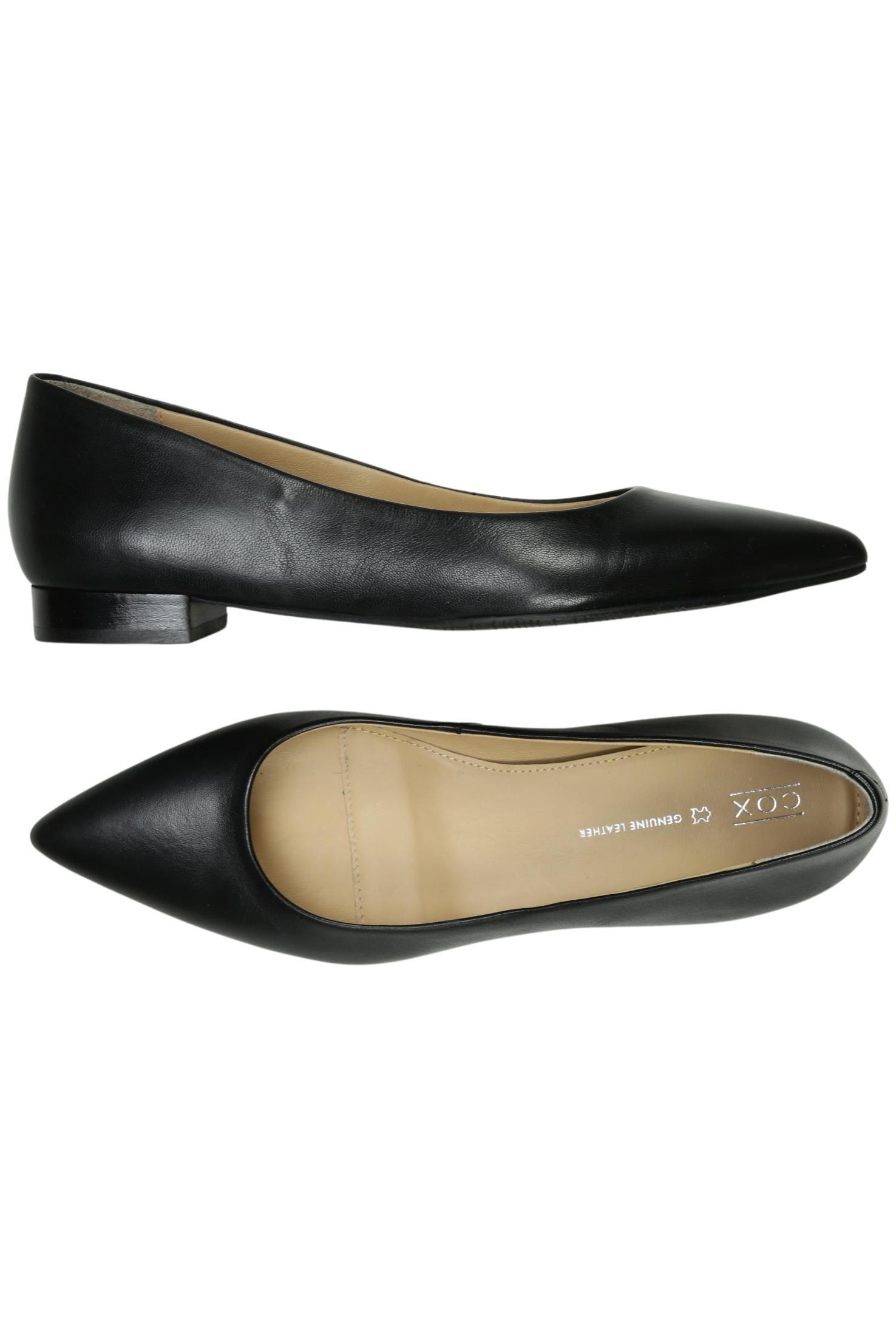 

Cox Damen Ballerinas, schwarz, Gr. 40