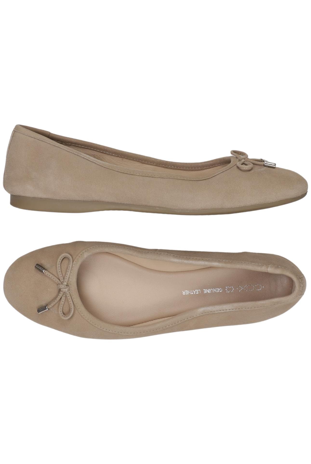 

Cox Damen Ballerinas, beige, Gr. 41