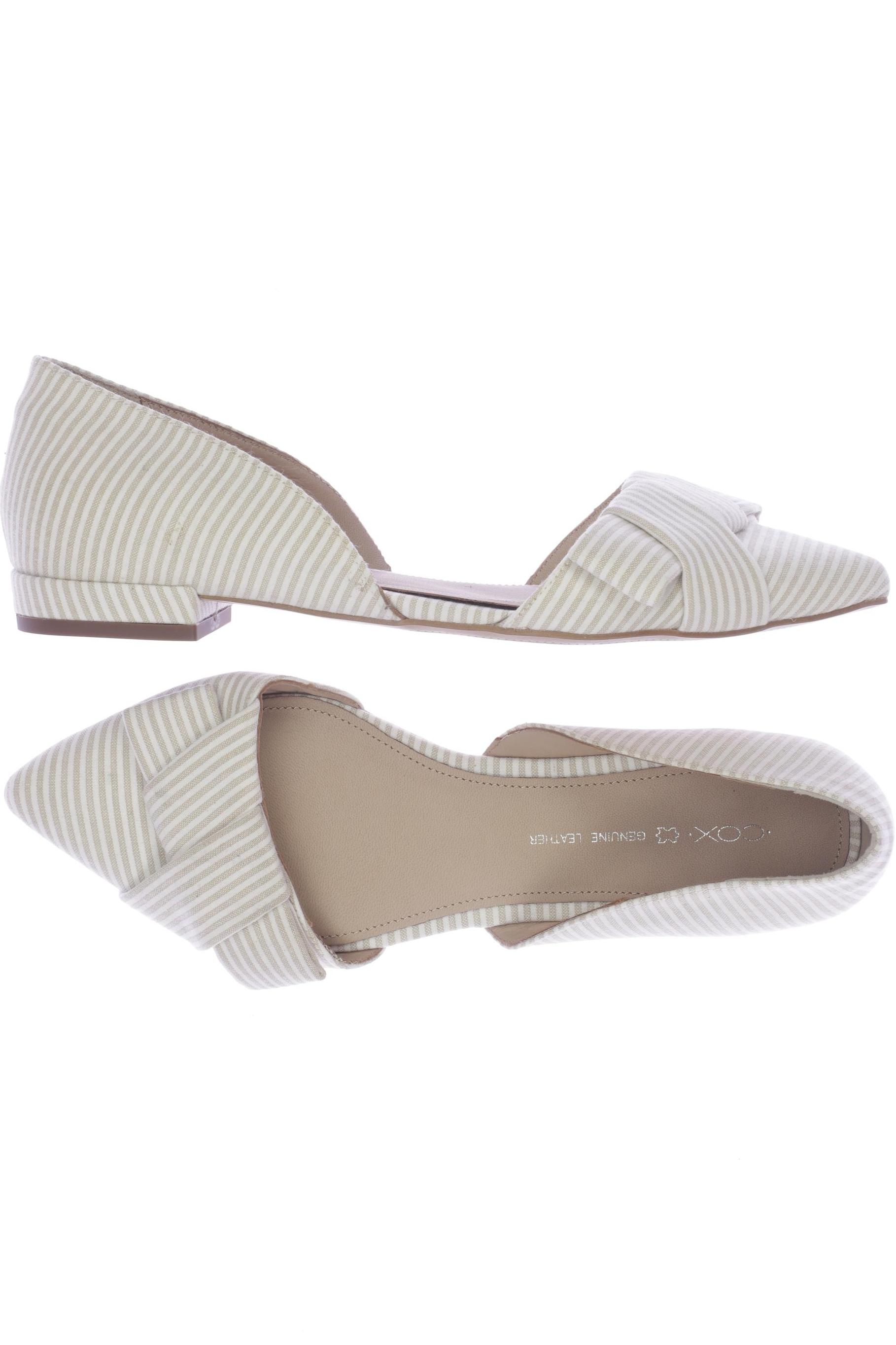 

Cox Damen Ballerinas, beige, Gr. 38