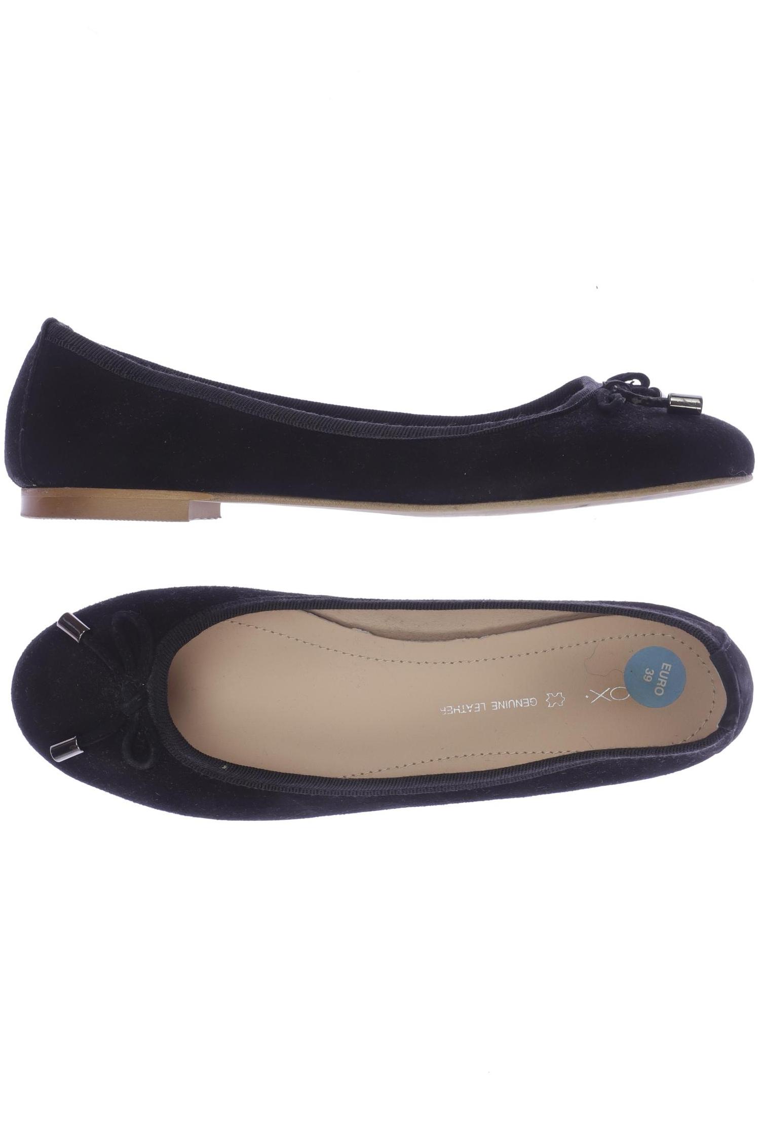 

Cox Damen Ballerinas, schwarz, Gr. 39