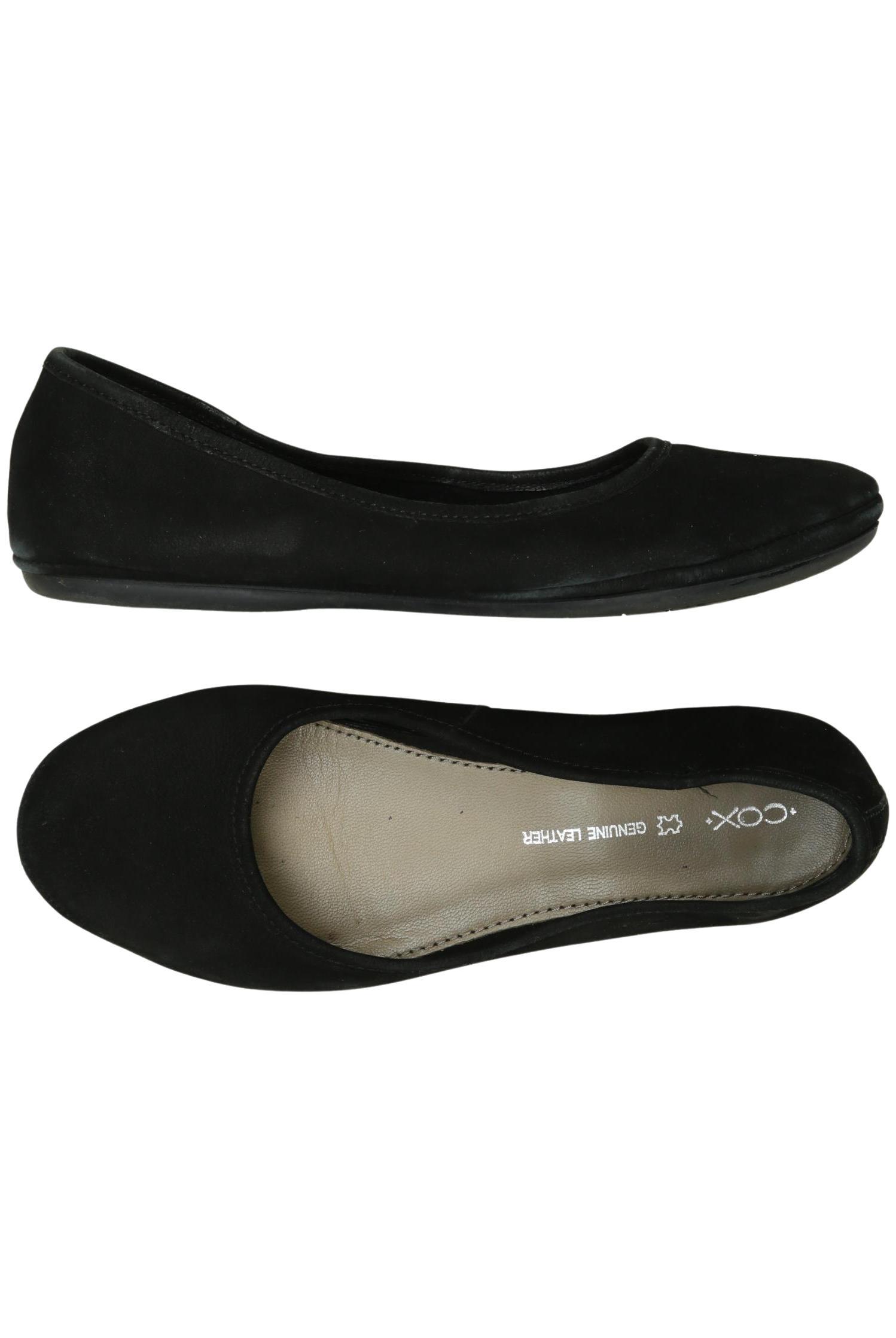 

Cox Damen Ballerinas, schwarz, Gr. 37