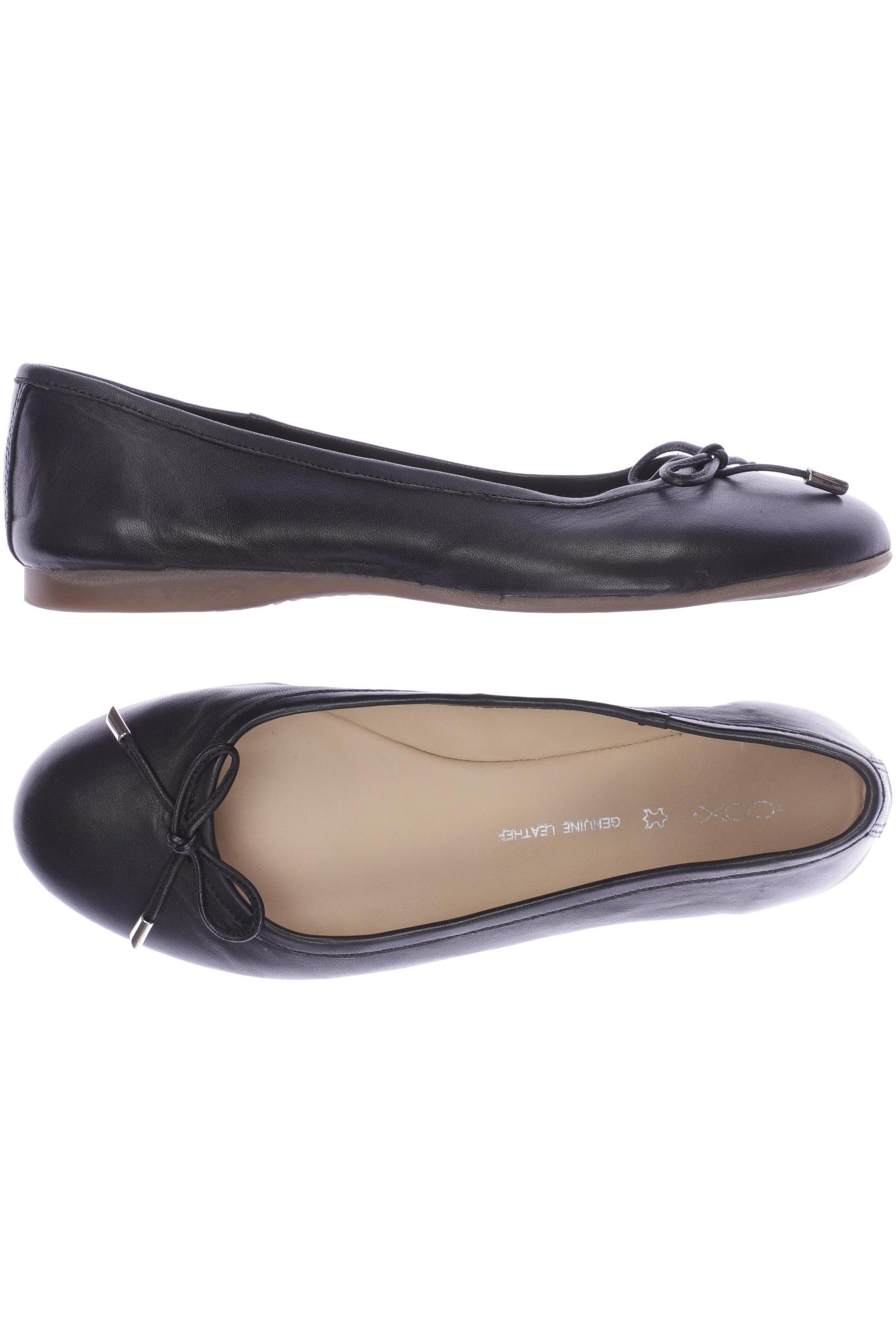 

Cox Damen Ballerinas, schwarz, Gr. 37