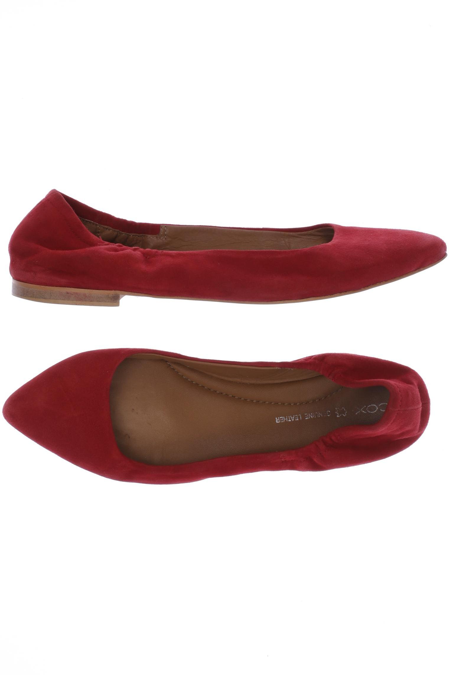 

Cox Damen Ballerinas, rot, Gr. 38