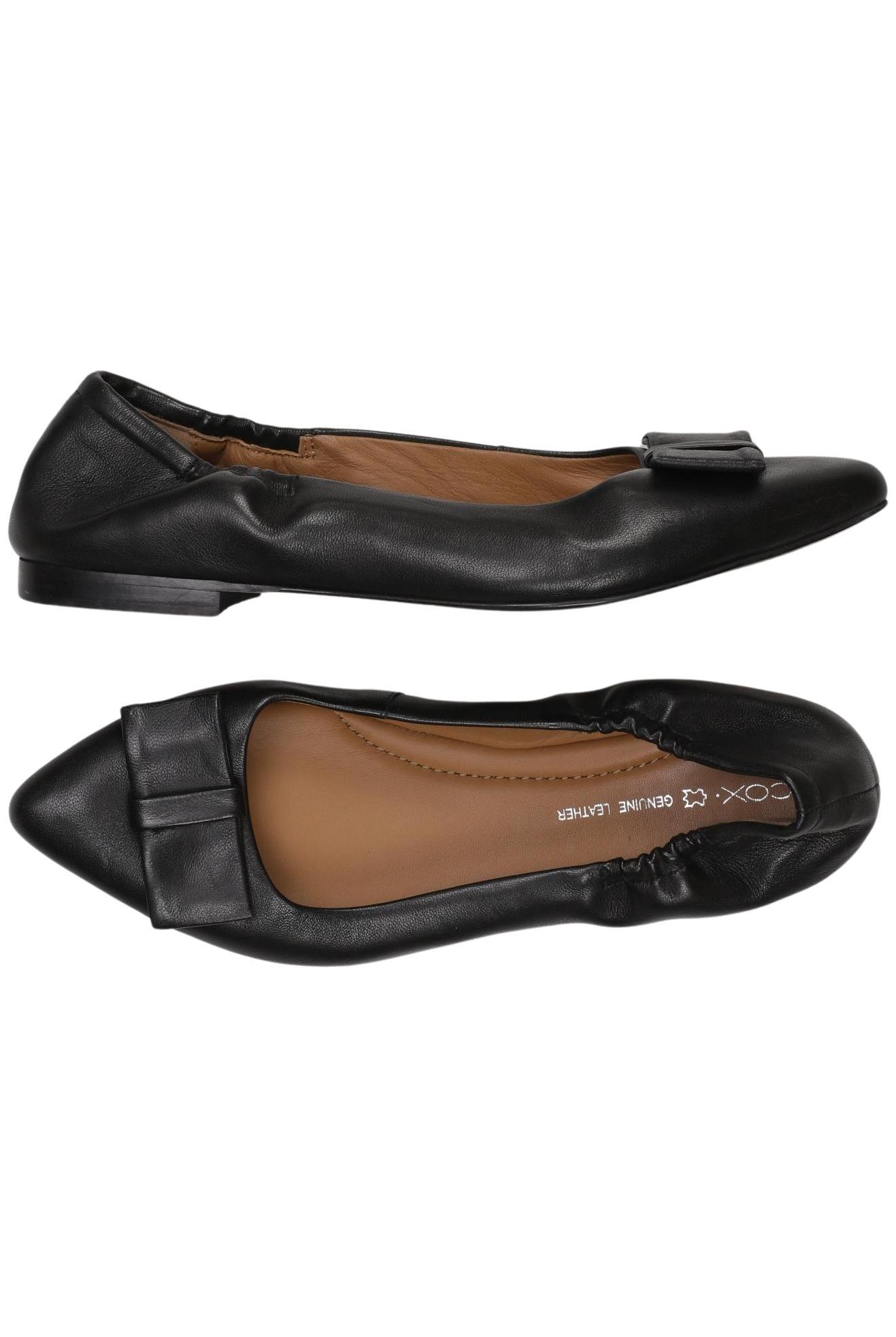 

Cox Damen Ballerinas, schwarz, Gr. 38