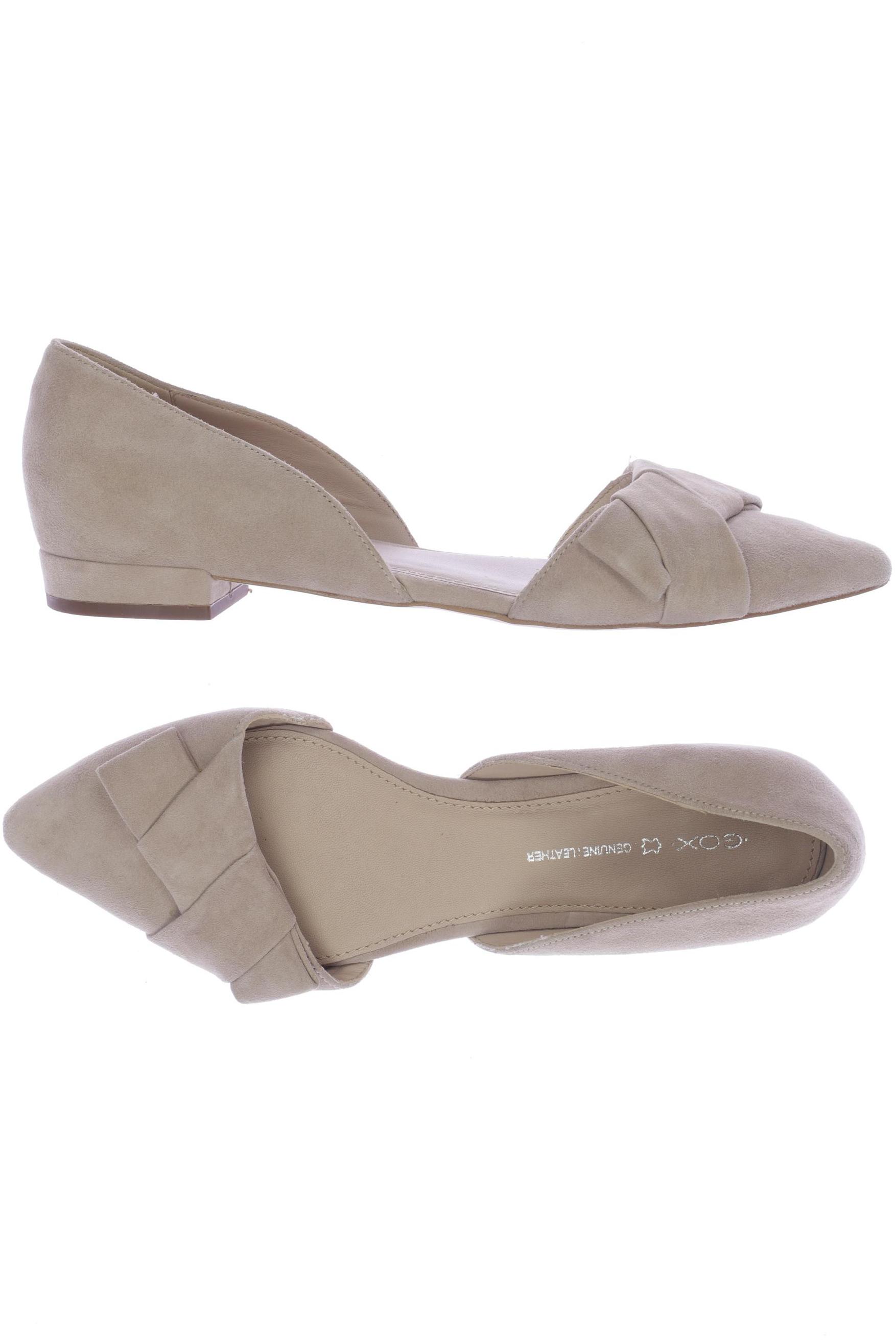

Cox Damen Ballerinas, beige, Gr. 40
