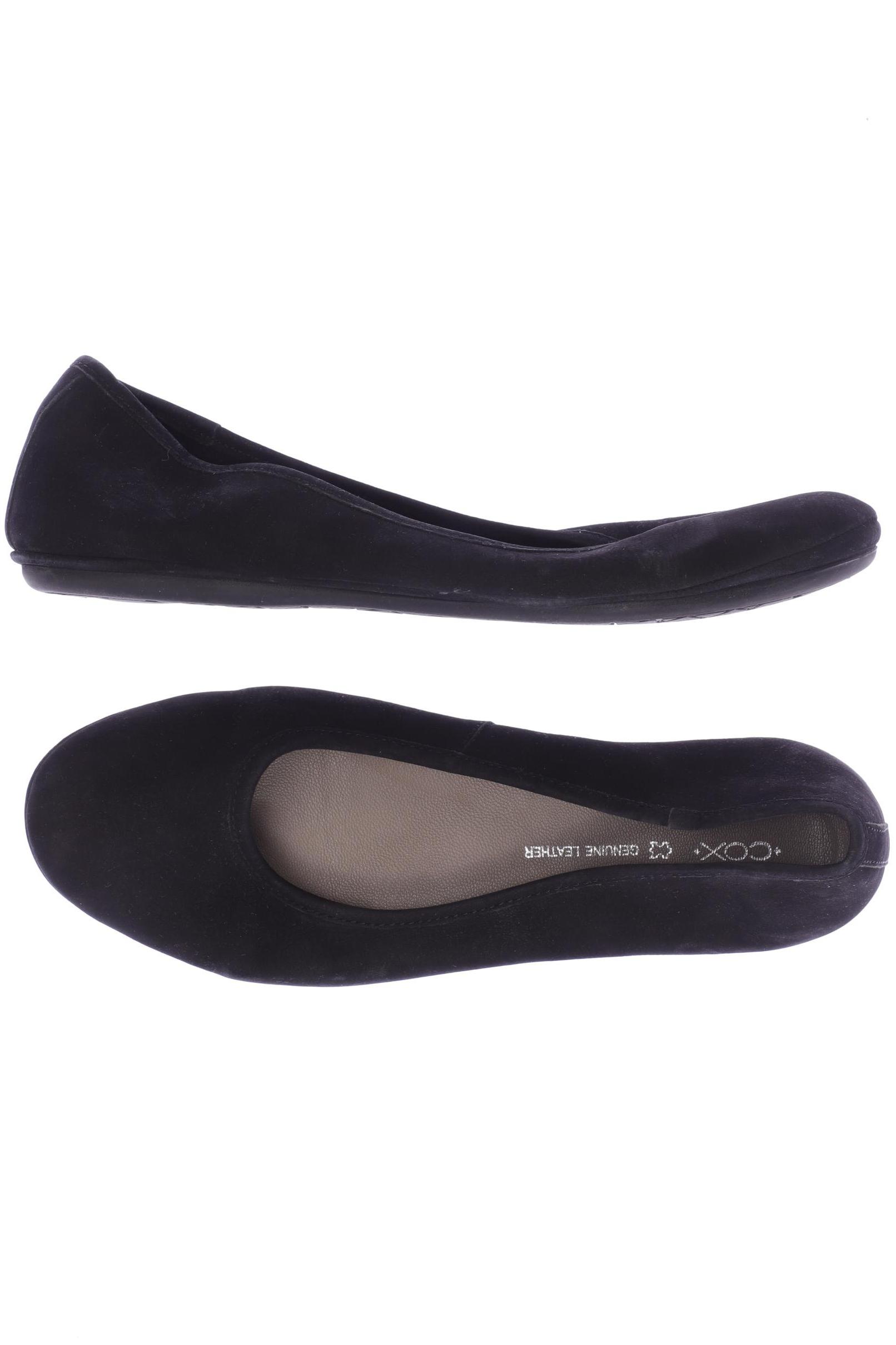 

Cox Damen Ballerinas, schwarz, Gr. 40