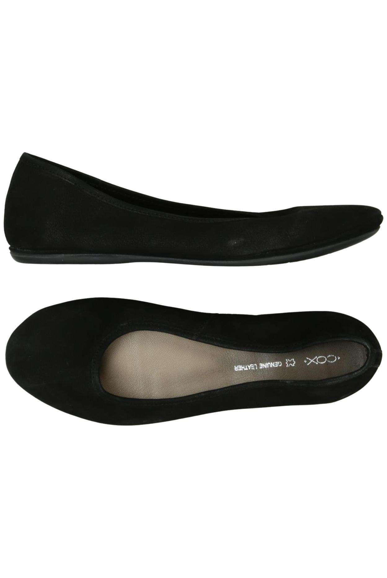 

Cox Damen Ballerinas, schwarz, Gr. 41