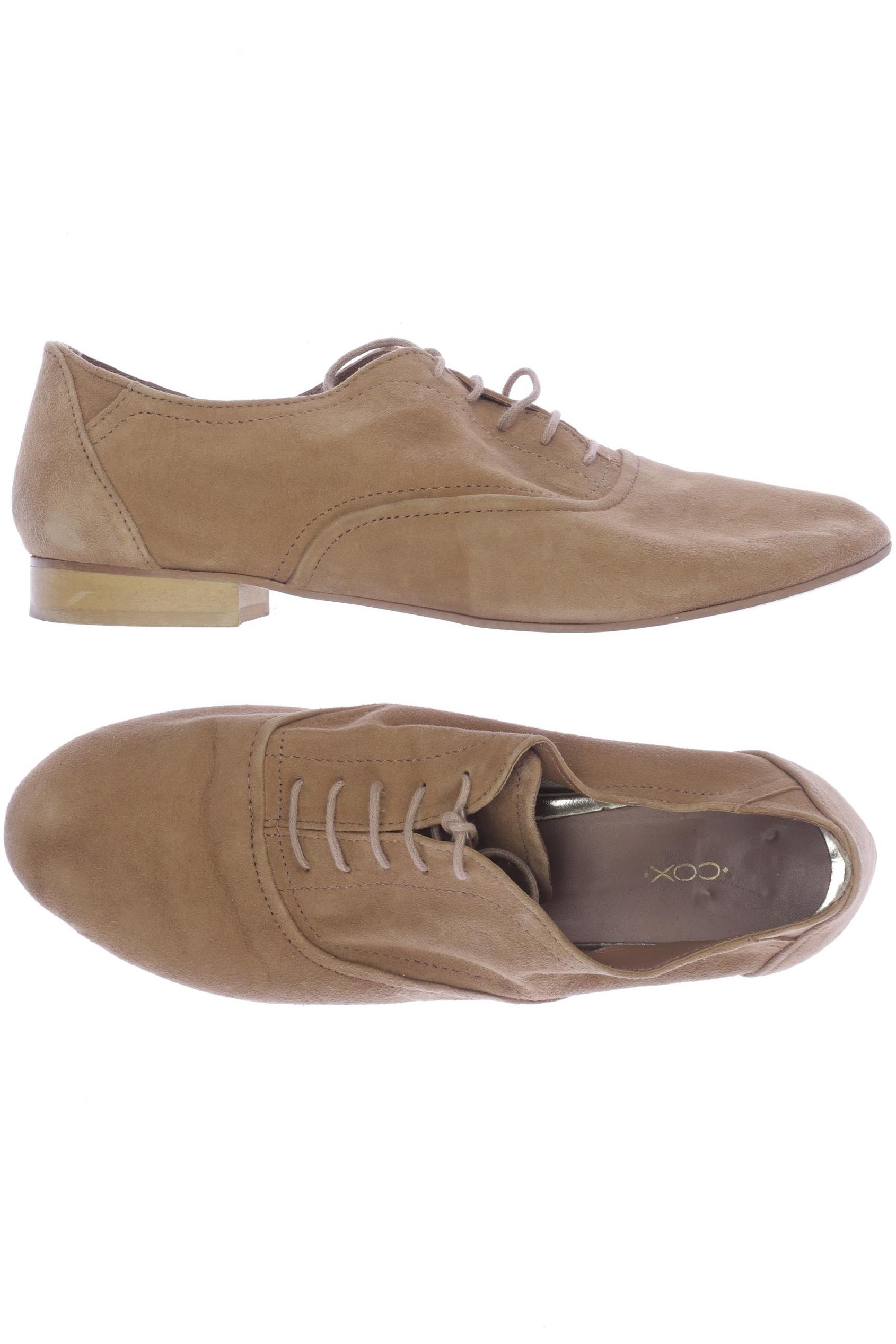 

Cox Damen Halbschuh, beige, Gr. 40
