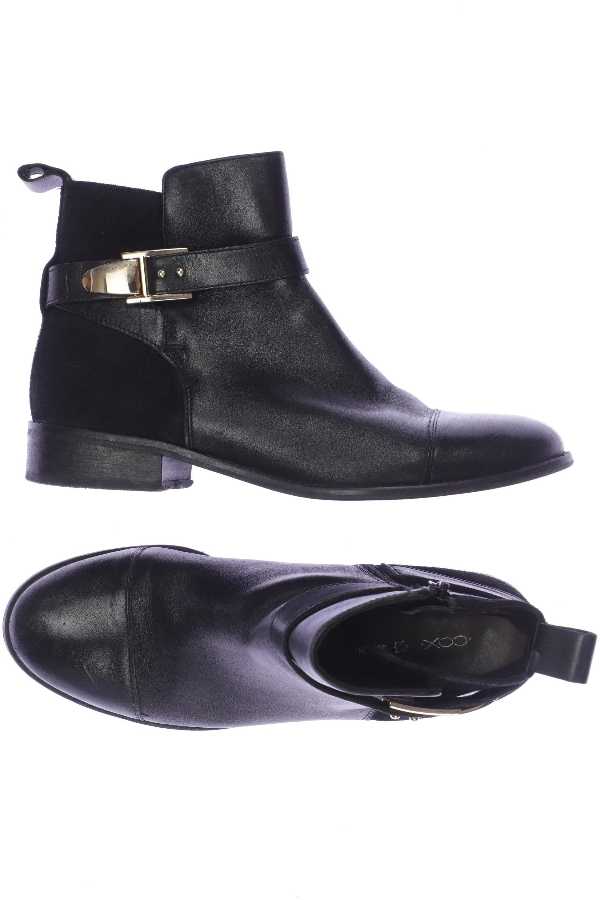 

Cox Damen Halbschuh, schwarz, Gr. 39