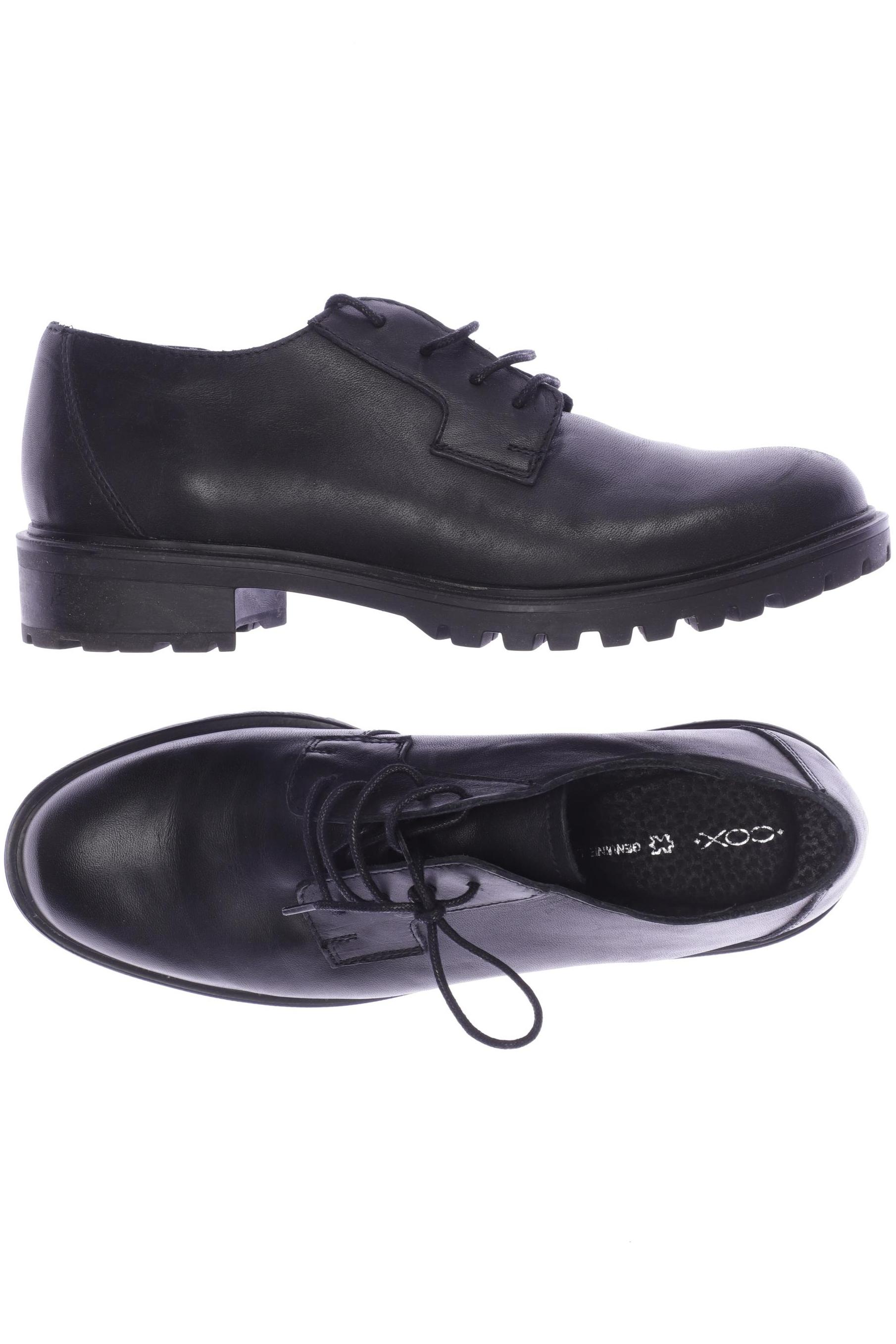 

Cox Damen Halbschuh, schwarz