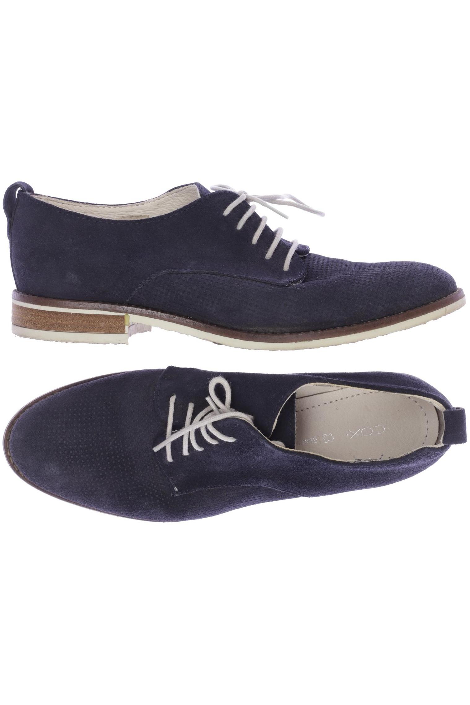 

Cox Damen Halbschuh, marineblau, Gr. 39