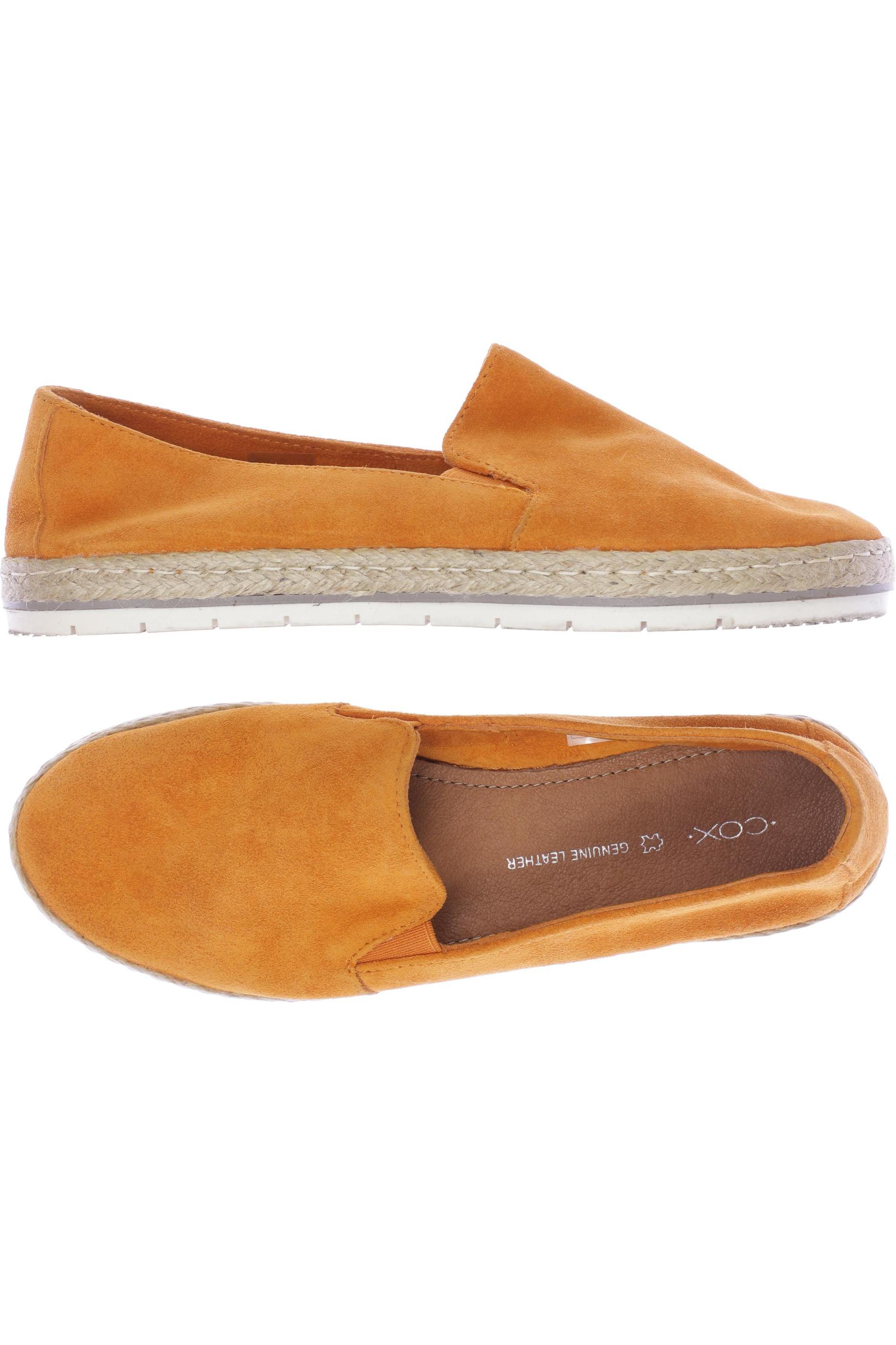 

Cox Damen Halbschuh, orange, Gr. 37