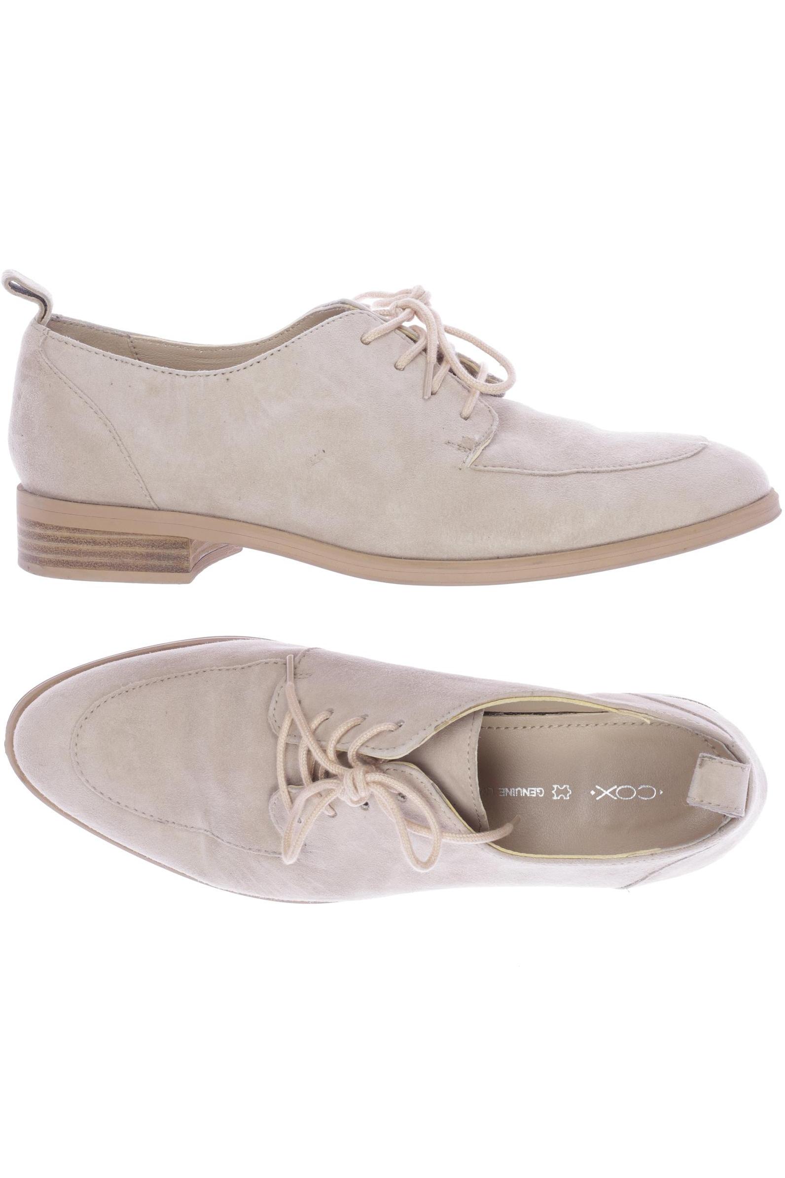 

Cox Damen Halbschuh, beige, Gr. 39