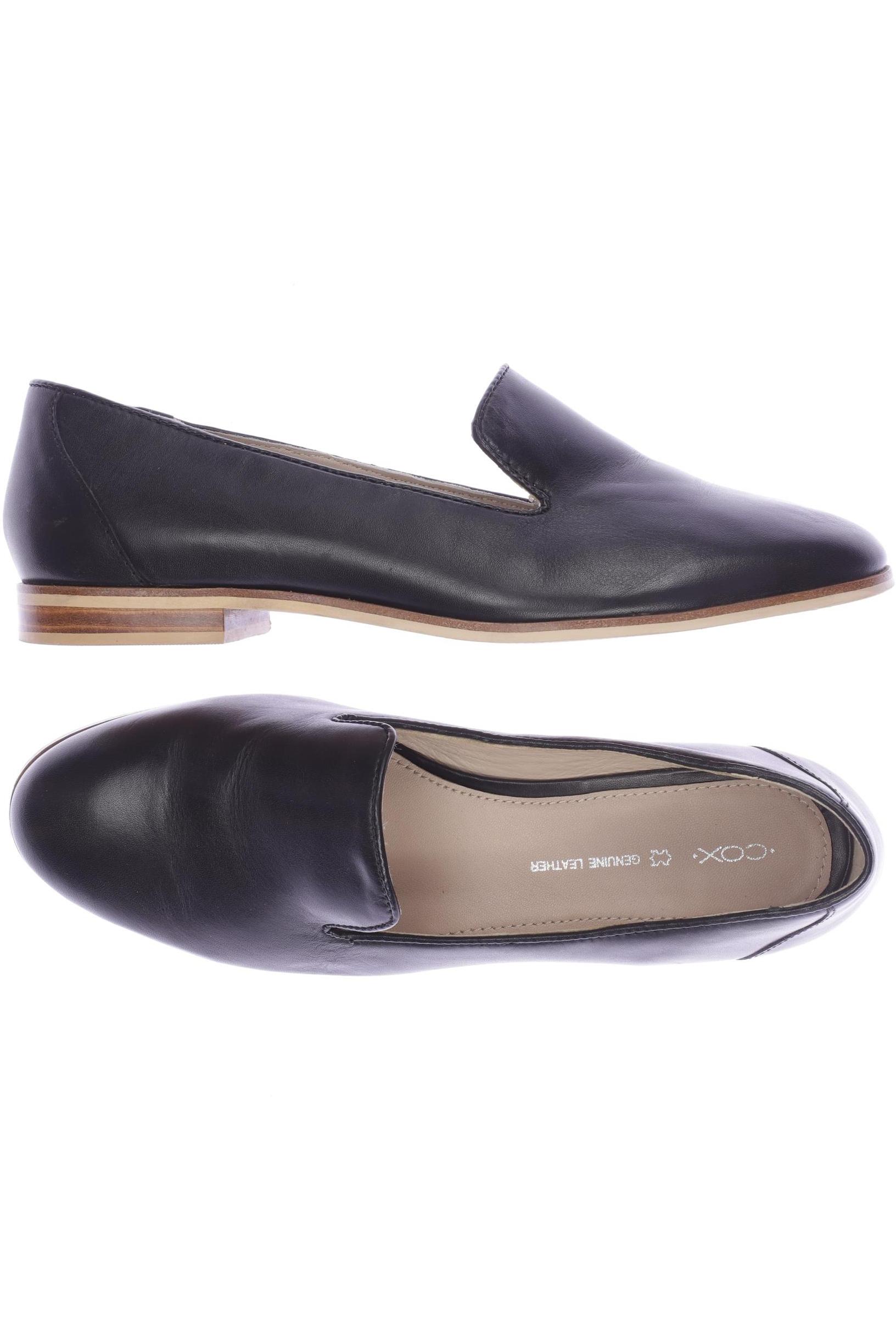 

Cox Damen Halbschuh, schwarz