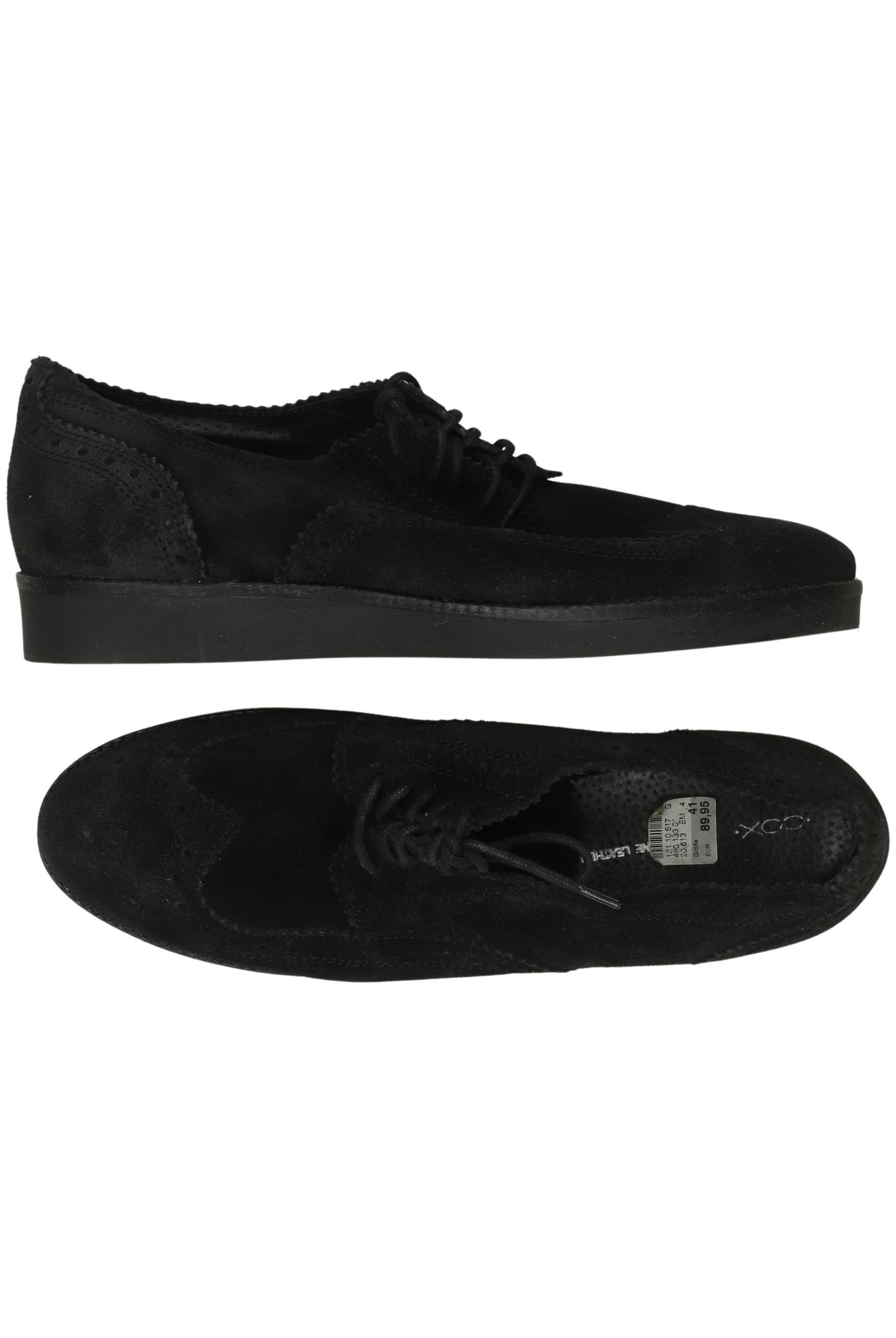 

Cox Damen Halbschuh, schwarz, Gr. 41