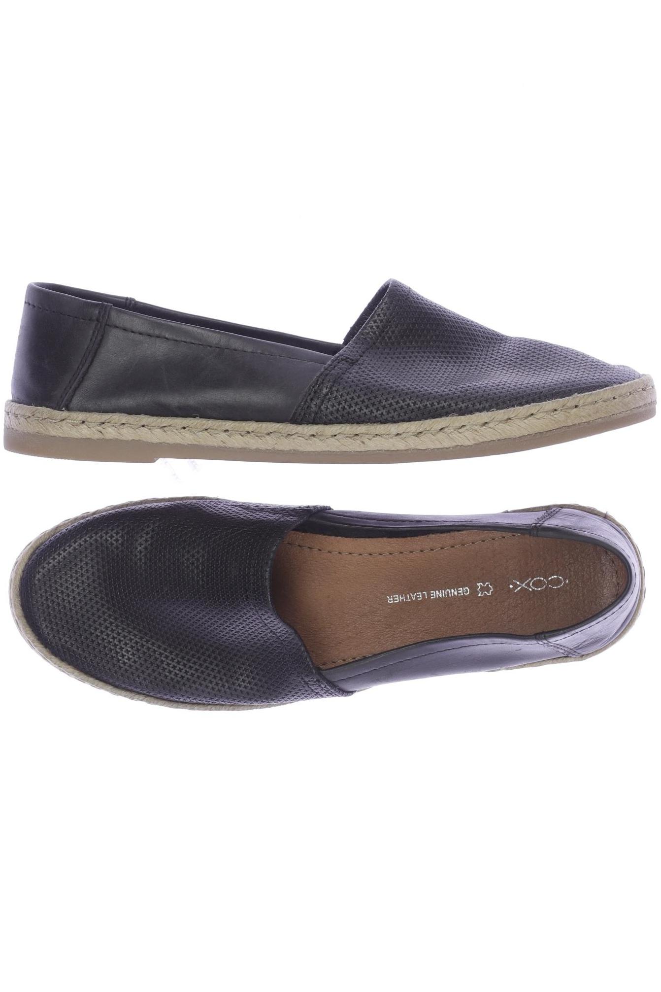 

Cox Damen Halbschuh, schwarz, Gr. 39