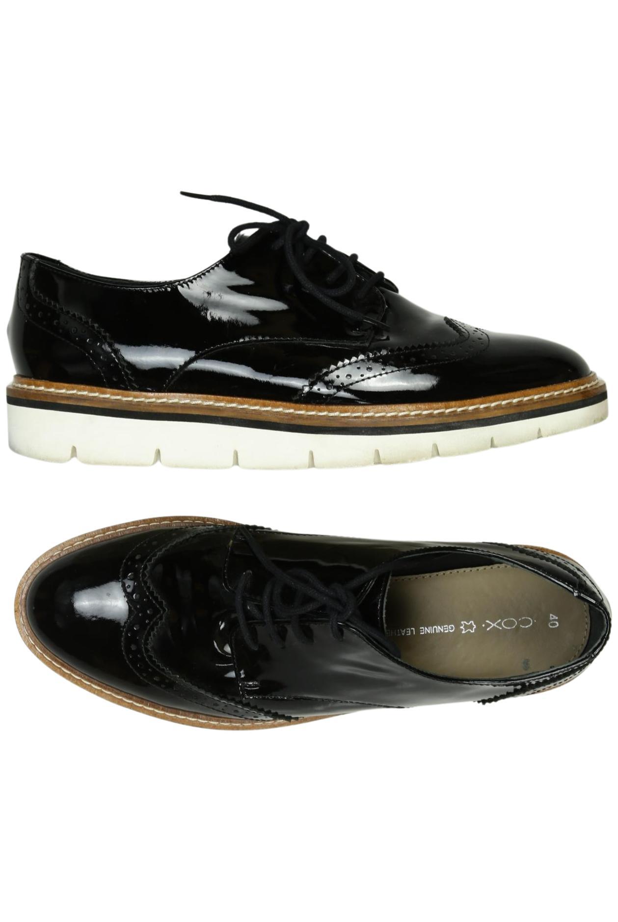 

Cox Damen Halbschuh, schwarz, Gr. 40