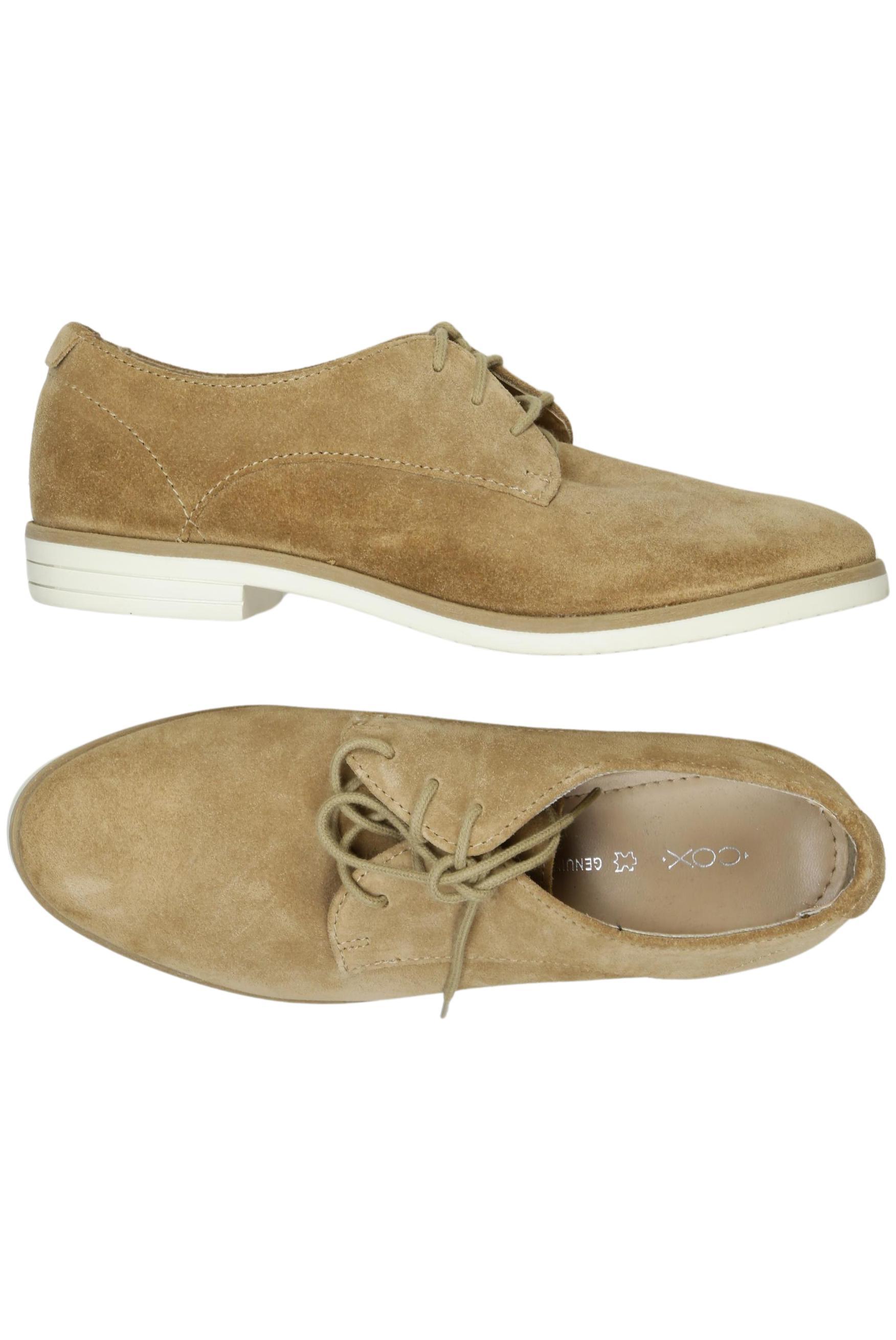 

Cox Damen Halbschuh, beige, Gr. 36