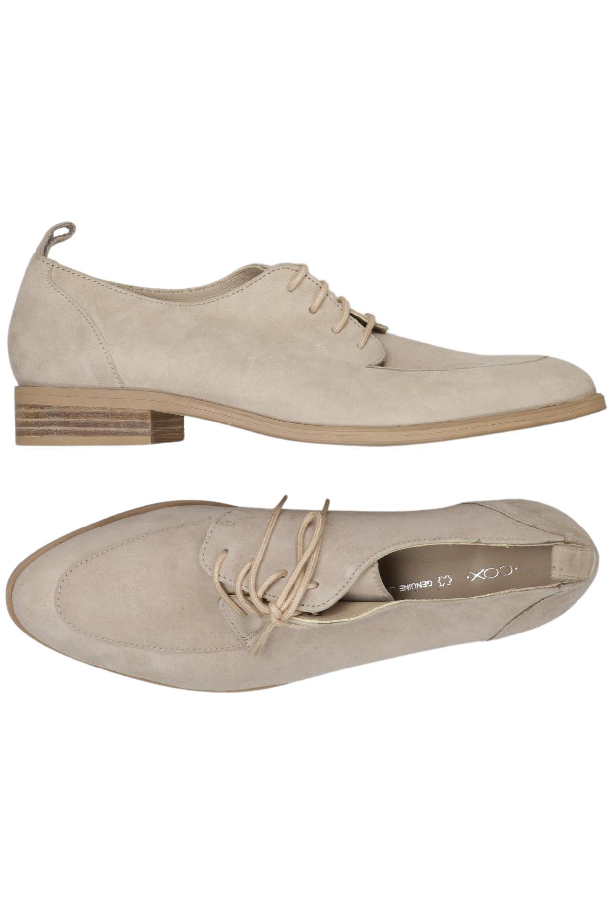 

Cox Damen Halbschuh, beige, Gr. 42