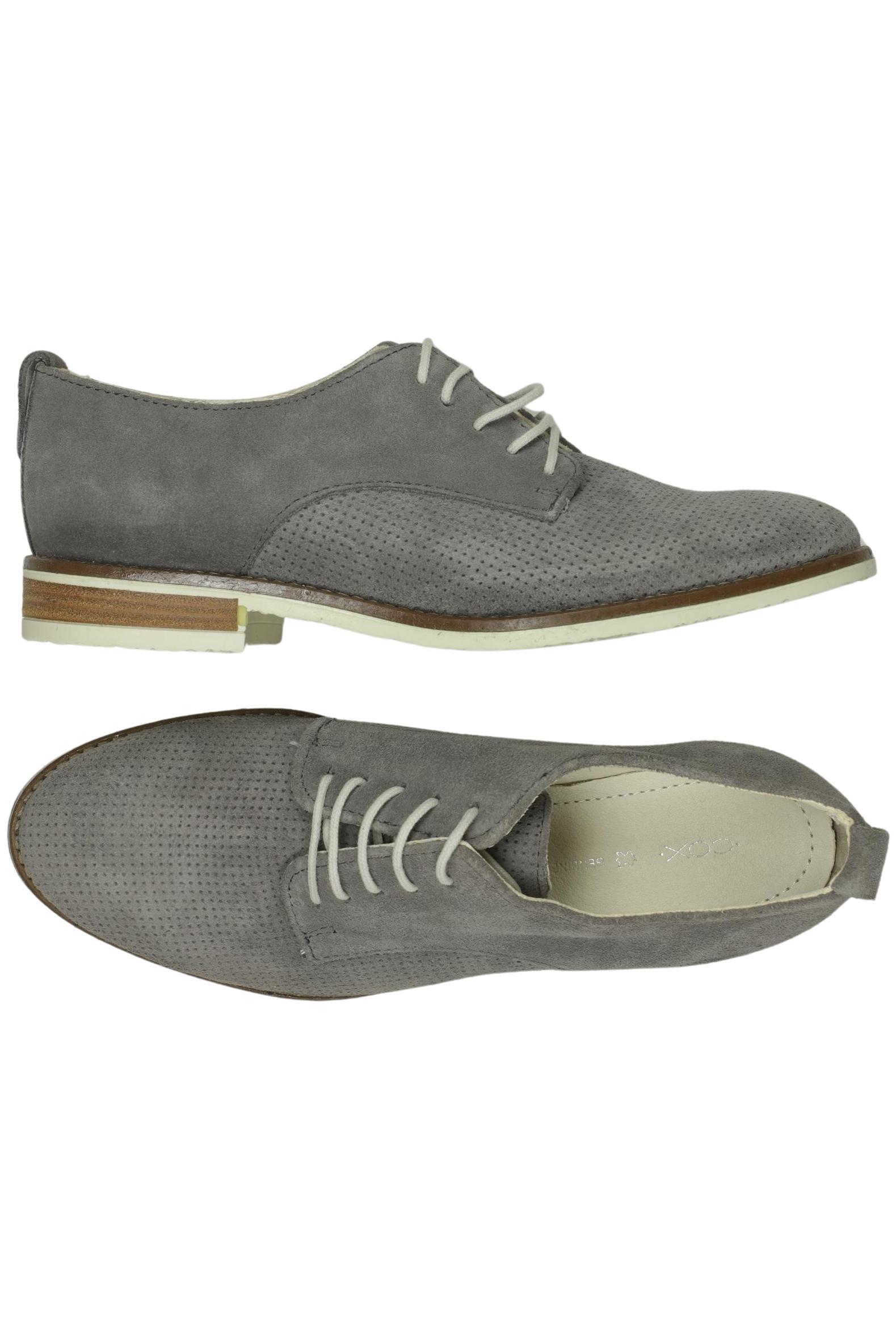 

Cox Damen Halbschuh, grau, Gr. 38