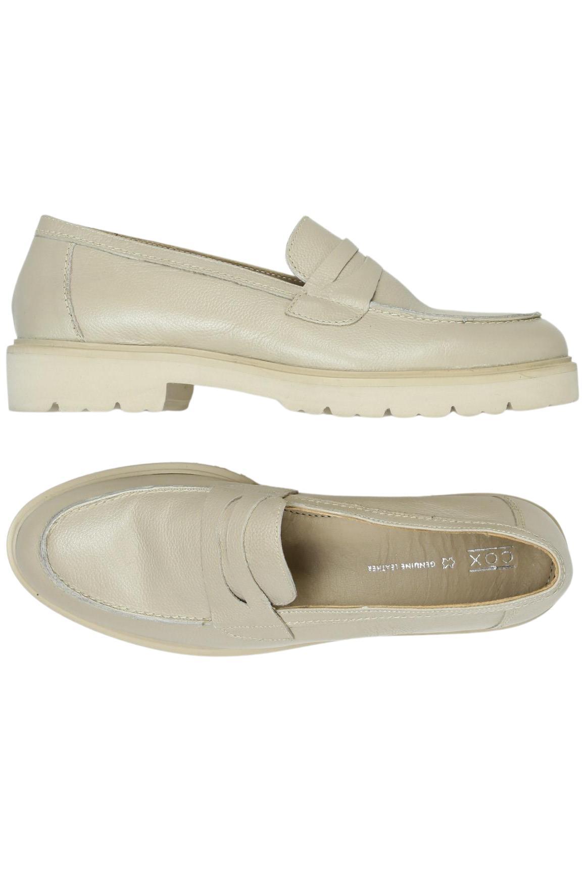 

Cox Damen Halbschuh, beige, Gr. 41