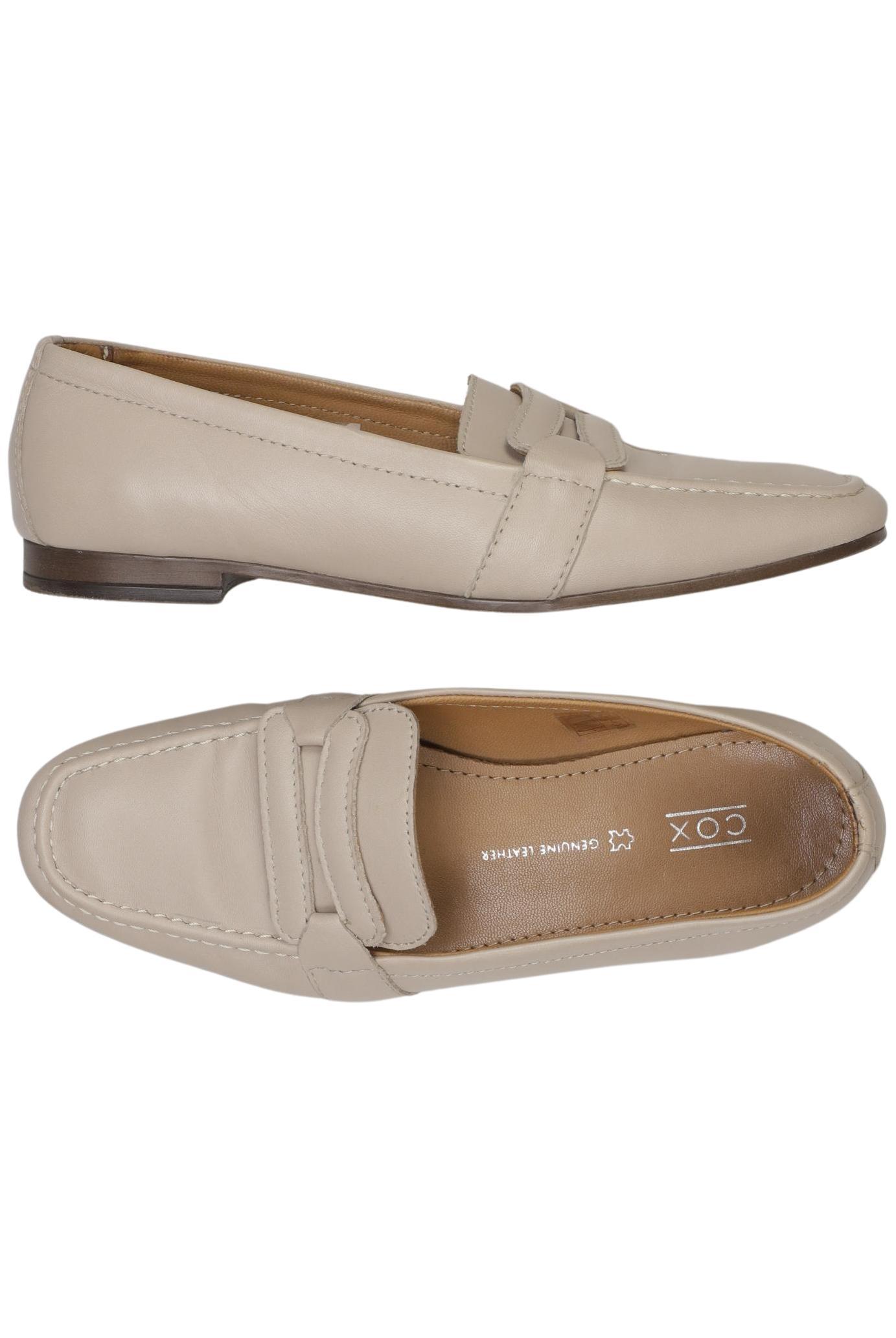 

Cox Damen Halbschuh, beige, Gr. 36