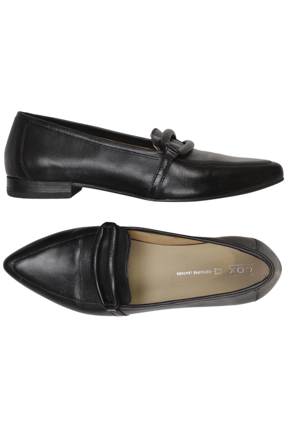 

Cox Damen Halbschuh, schwarz, Gr. 39