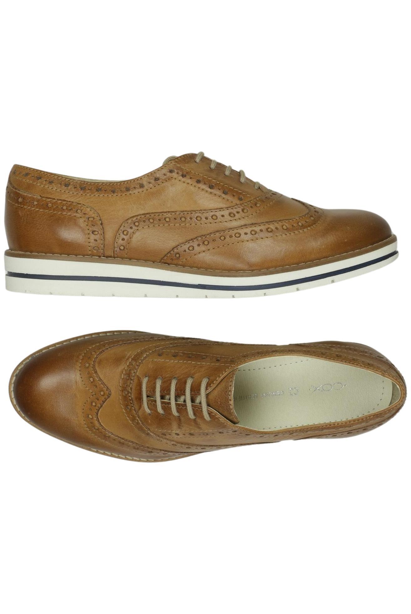 

Cox Damen Halbschuh, braun, Gr. 38