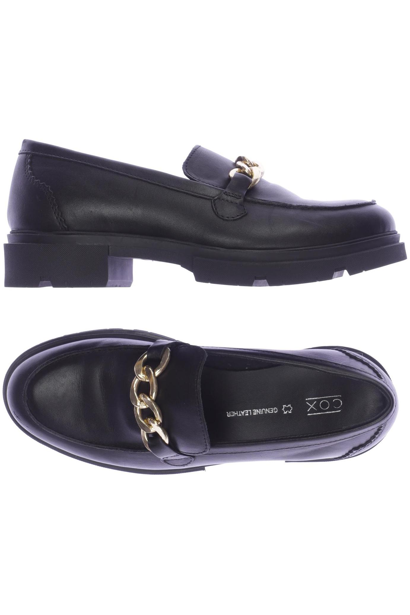 

Cox Damen Halbschuh, schwarz