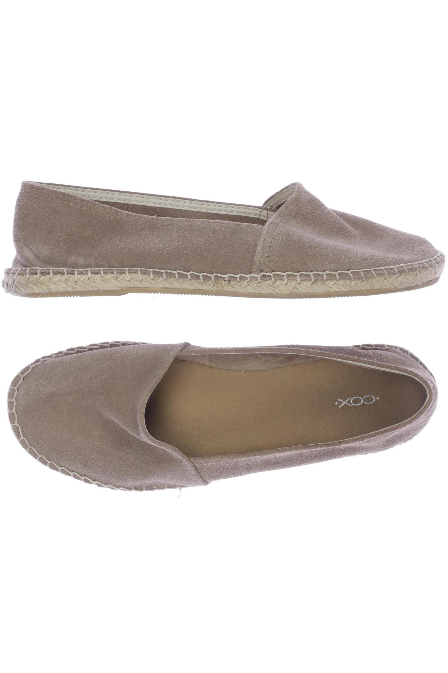 

Cox Damen Halbschuh, beige, Gr. 38