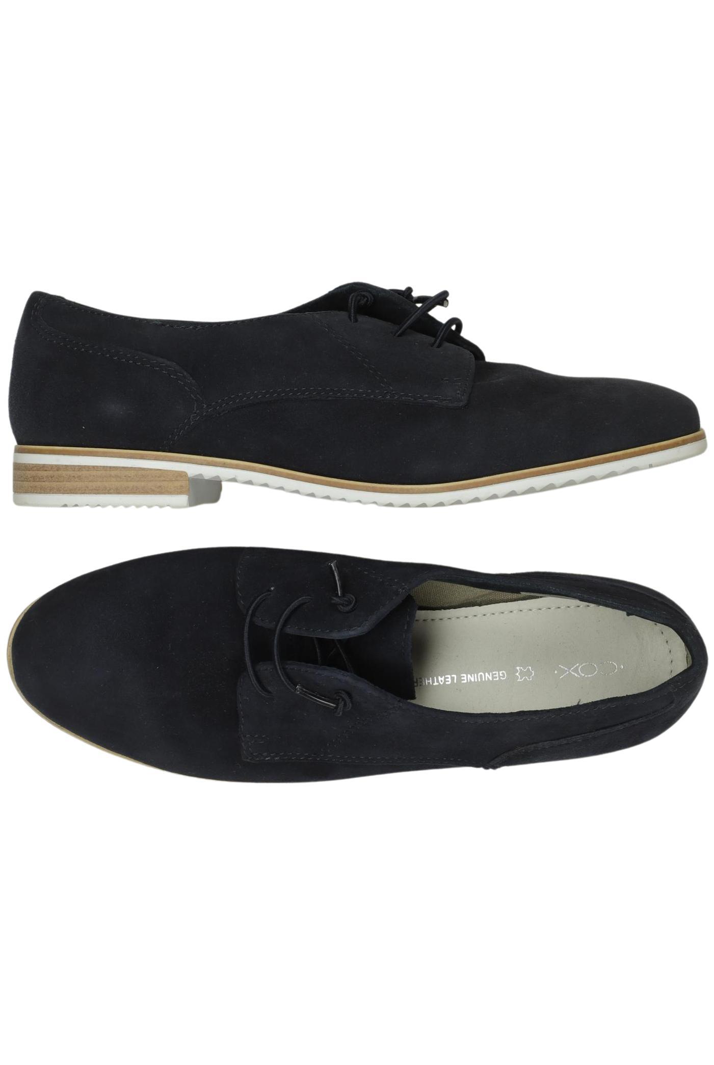 

Cox Damen Halbschuh, marineblau, Gr. 37