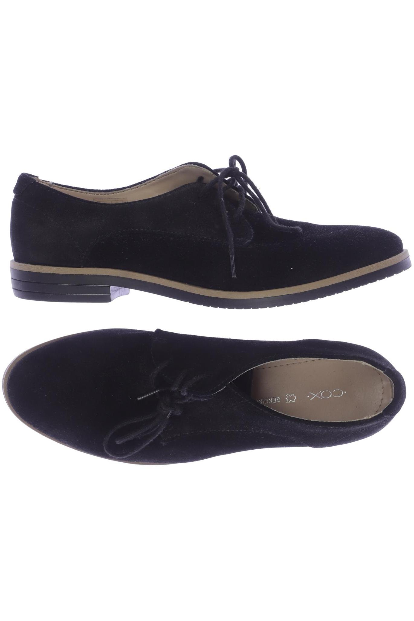 

Cox Damen Halbschuh, schwarz