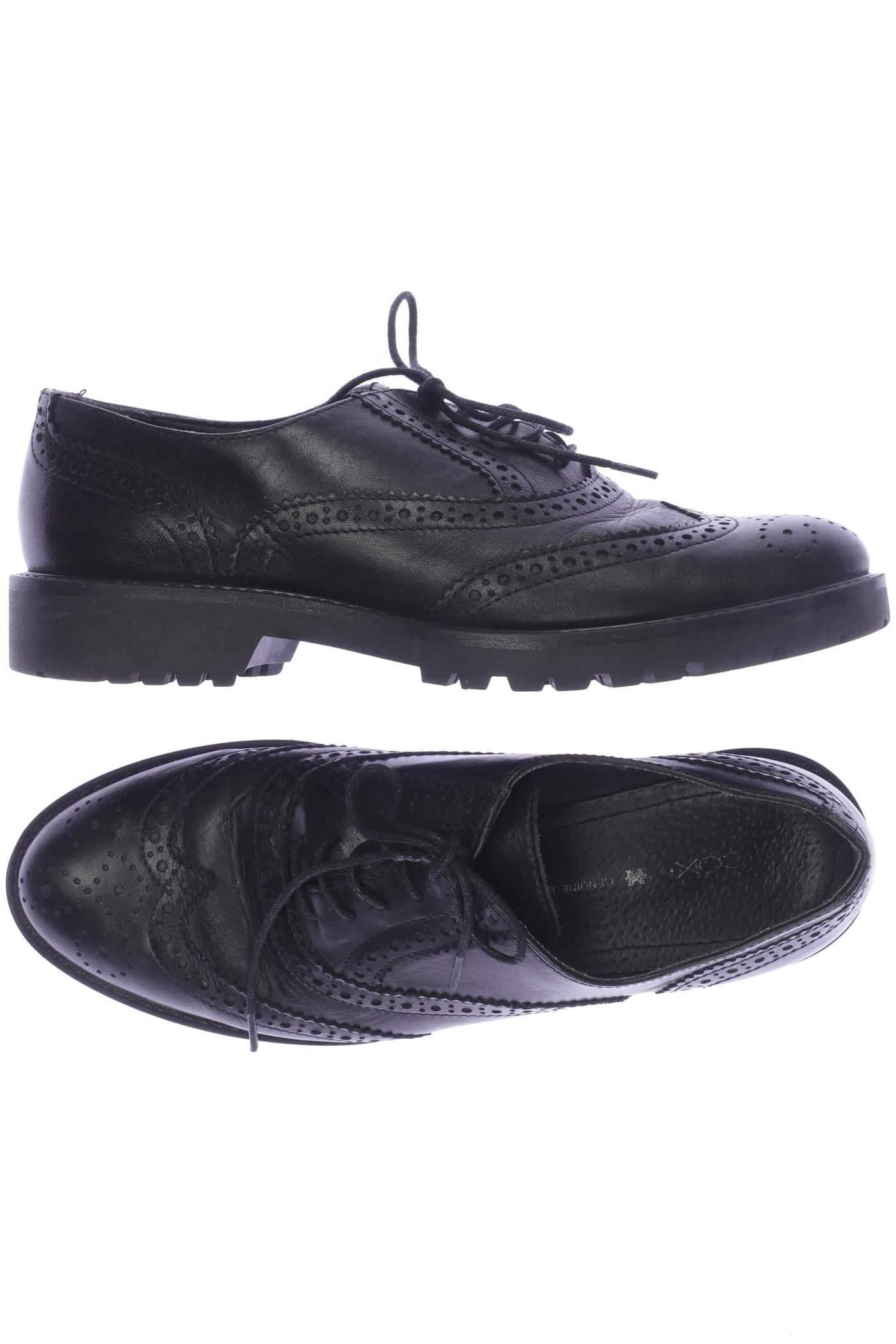 

Cox Damen Halbschuh, schwarz