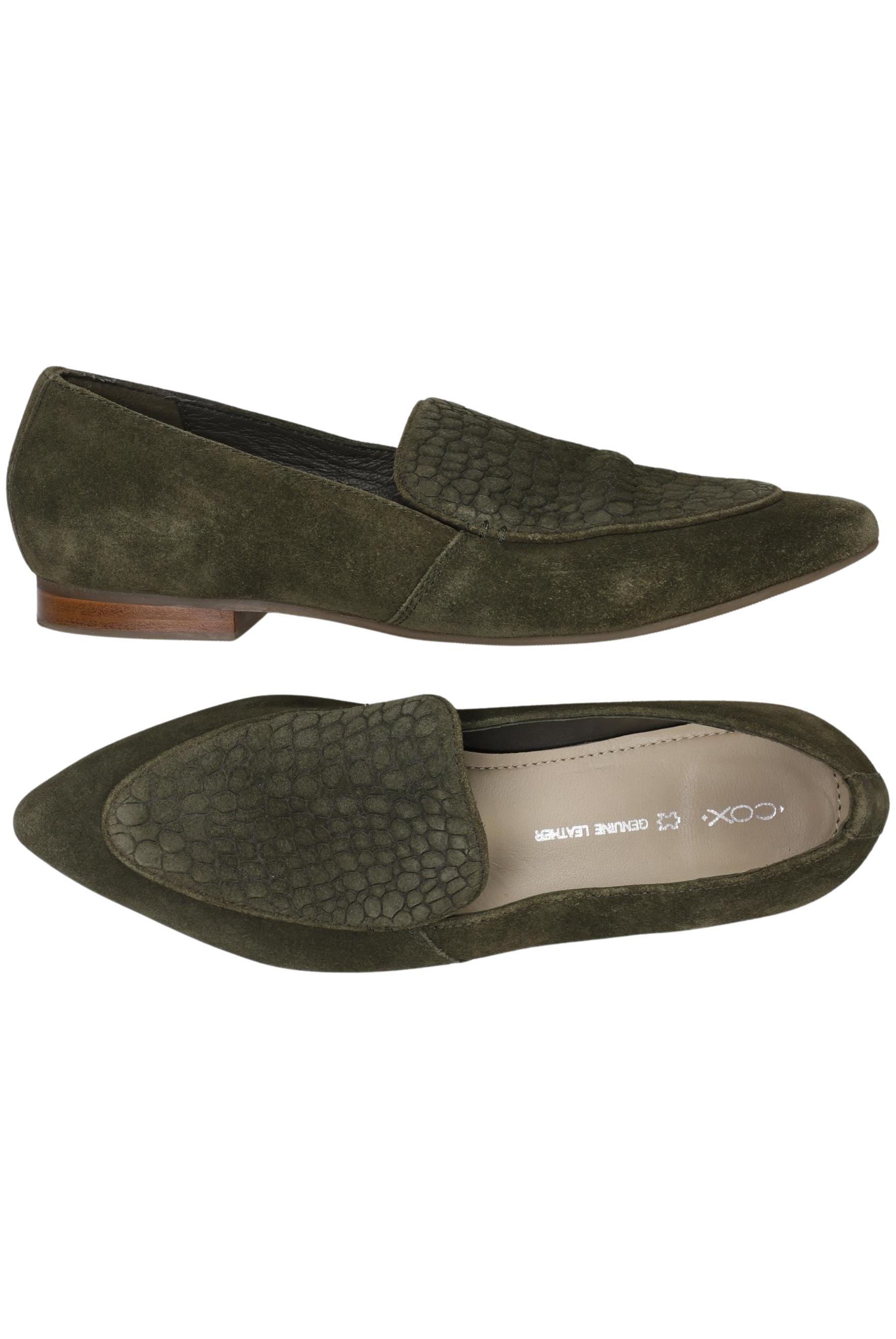 

Cox Damen Halbschuh, grün, Gr. 38