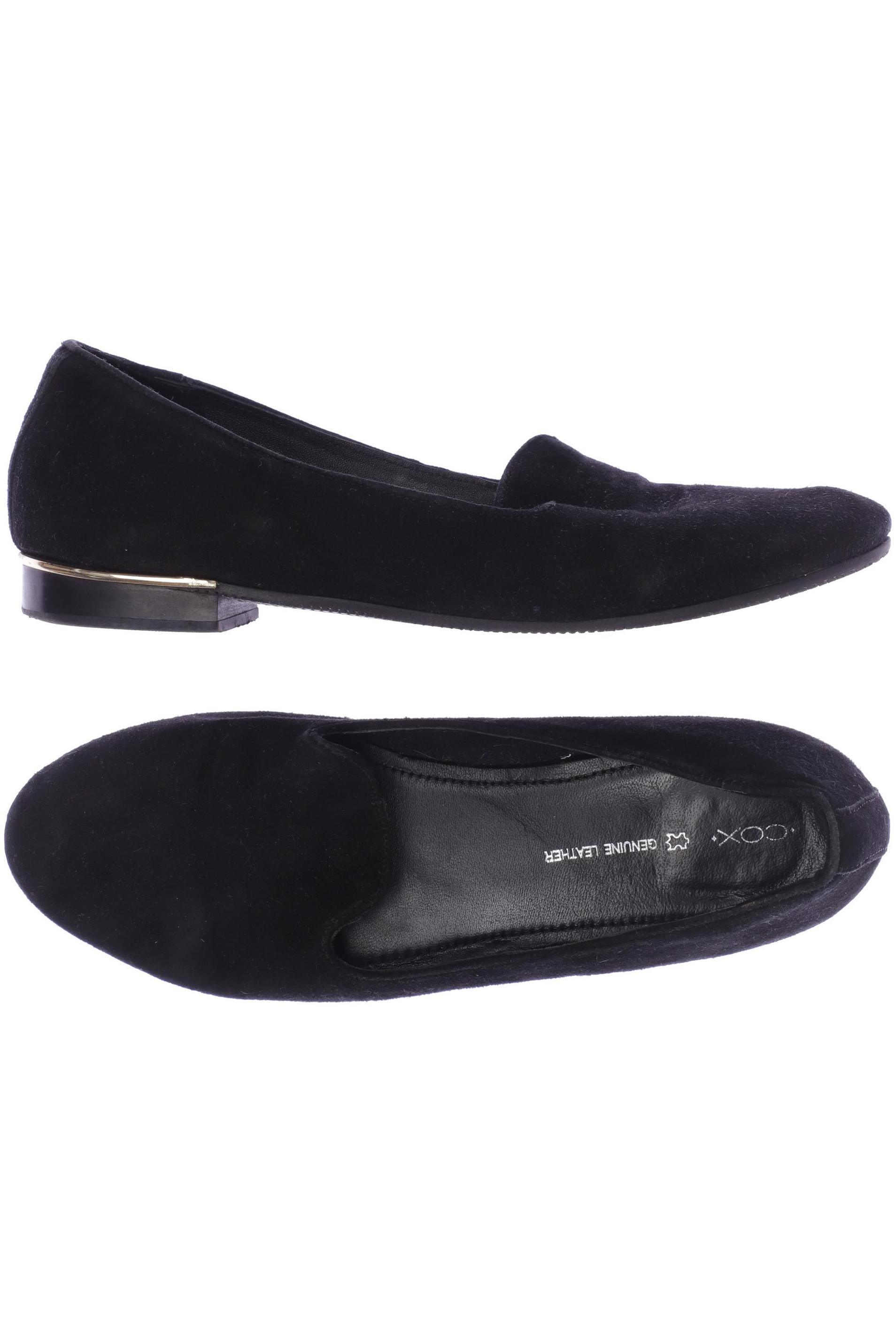 

Cox Damen Halbschuh, schwarz, Gr. 40
