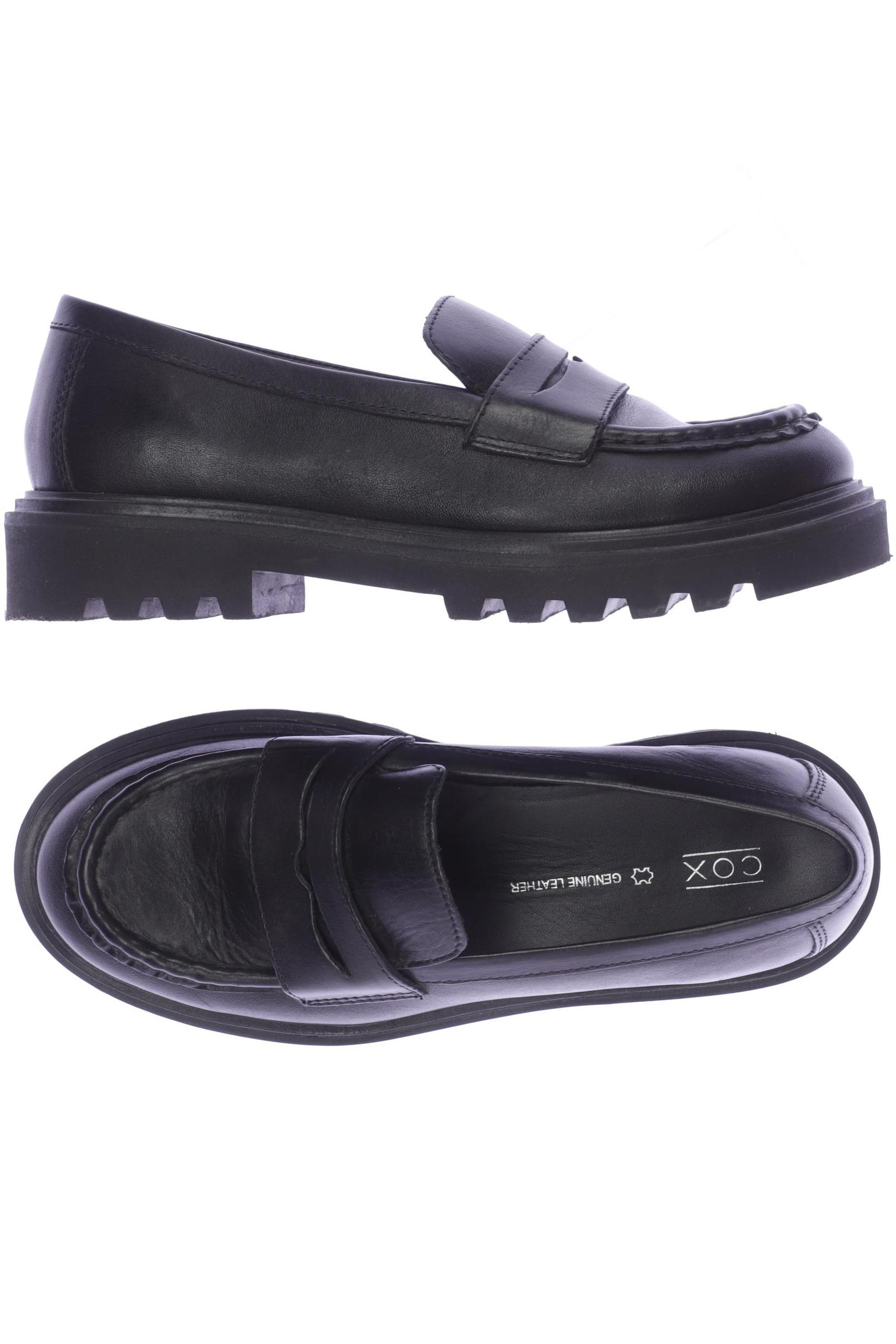 

Cox Damen Halbschuh, schwarz, Gr. 39